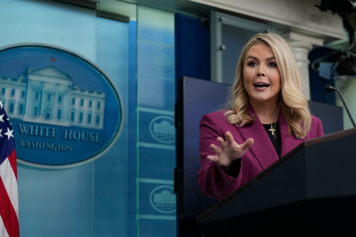 Trump has picked a replacement for White House Press Secretary Karoline Leavitt