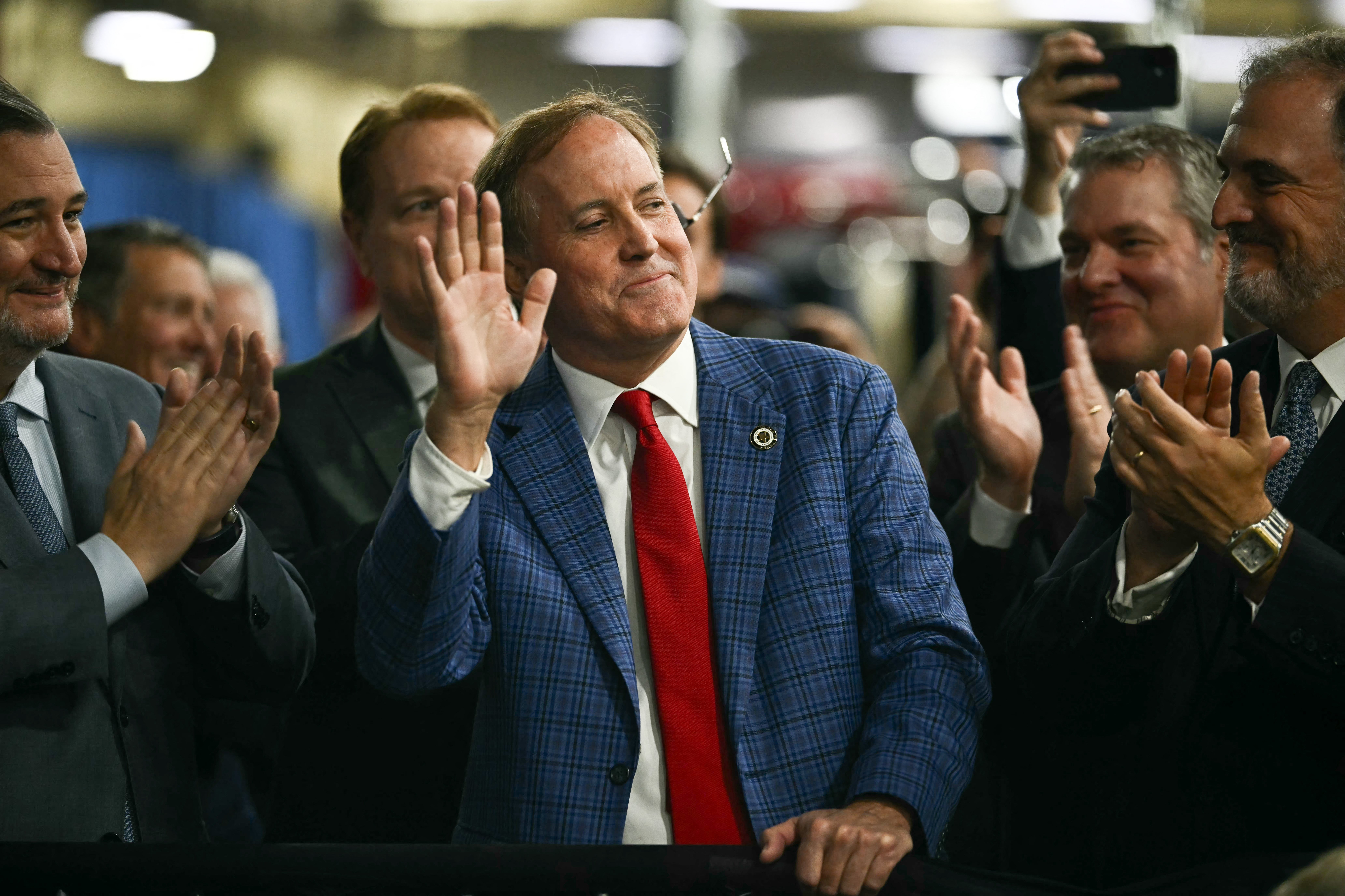 Trump said last week that he was 'worried about Texas', where Ken Paxton is trailing James Talarico in Senate race polling