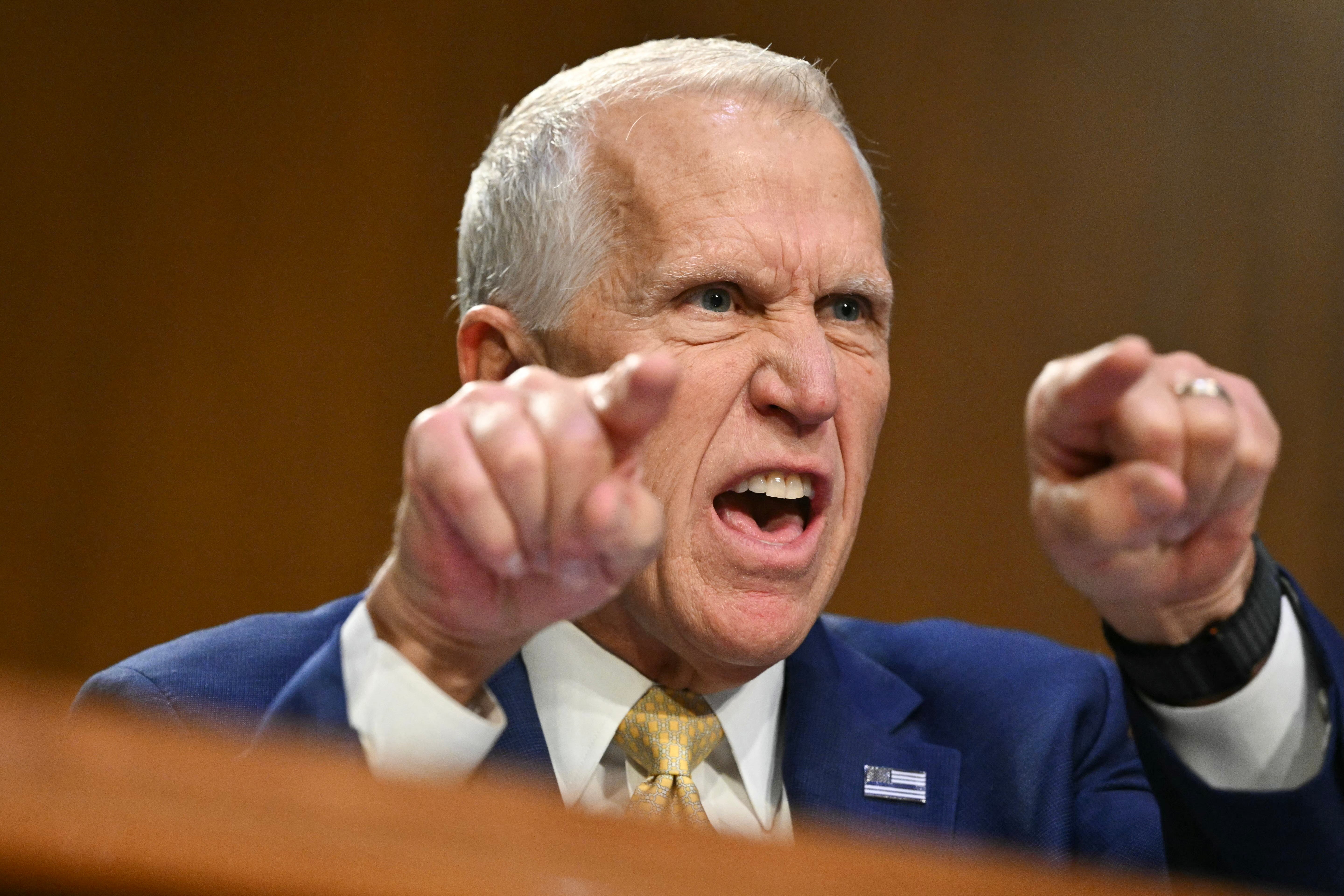 Tillis, one of Trump’s most outspoken Republican critics, is leaving office in January 2027 and is currently promoting his book, which includes private texts he exchanged with the president