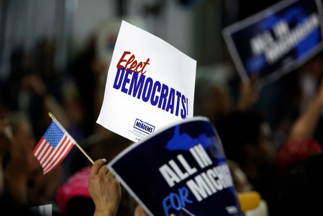 As both parties gear up for the midterm elections, the gap between Americans identifying as Democrats over Republicans has widened by more than 10 percentage points
