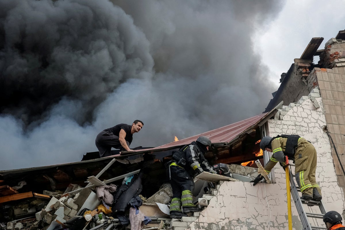 Ukraine-Russia war latest: Major oil facility targeted in largest Ukrainian strikes on Moscow in two years