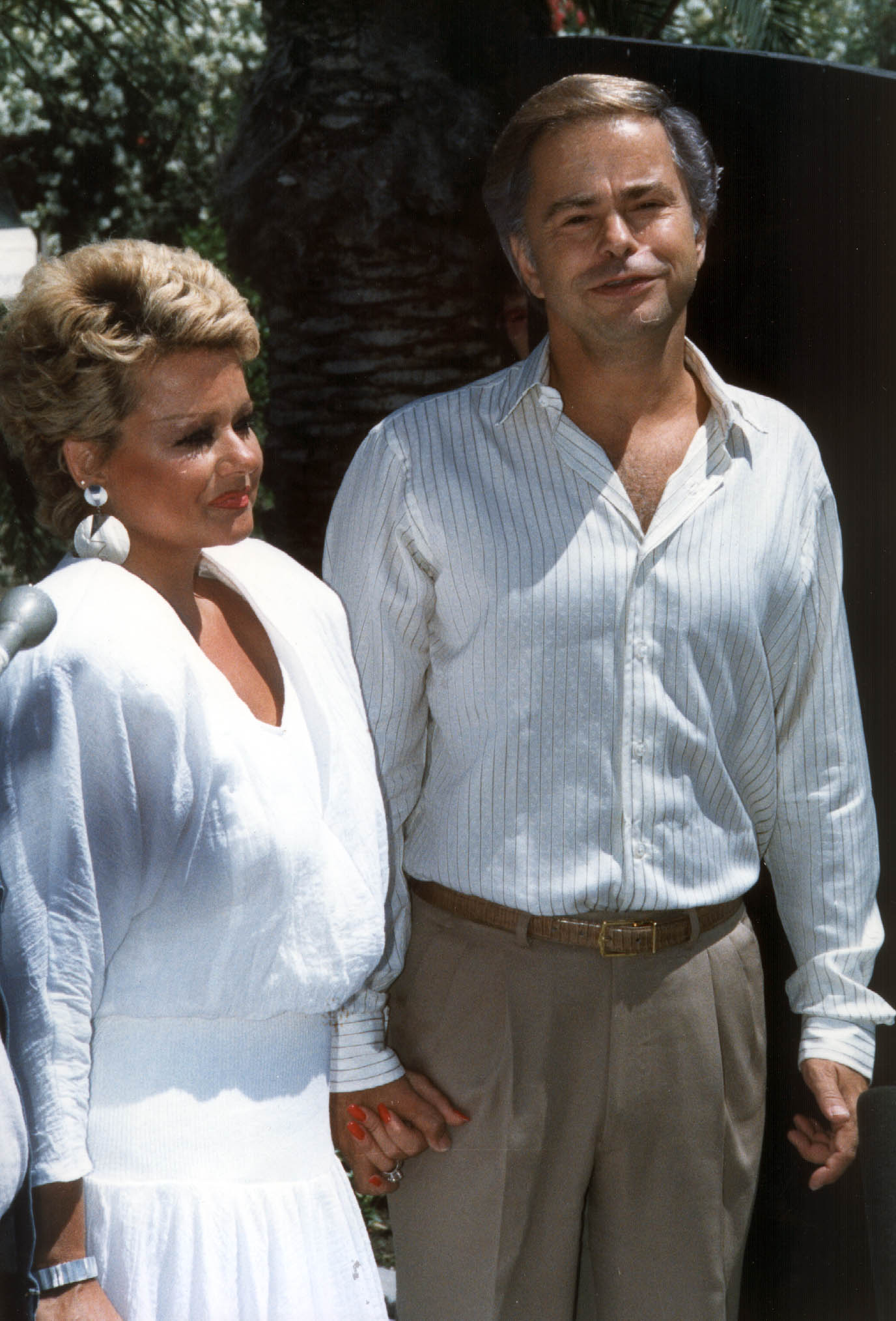 Jim Bakker with his first wife Tammy Faye Bakker
