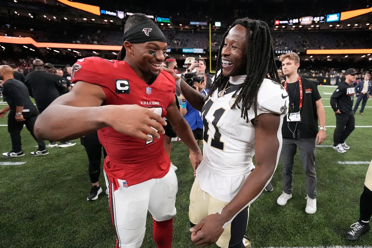 Falcons rout Saints in New Orleans Katrina anniversary game