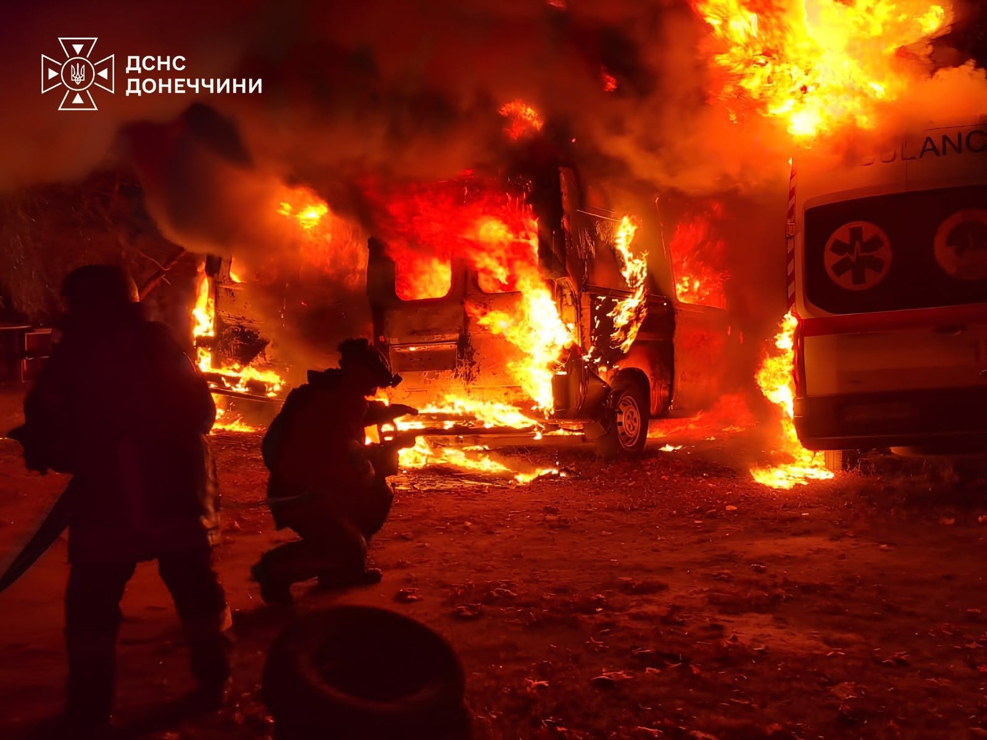 Russia says nearly 900 Ukrainian drones intercepted, fuel depot fire reported