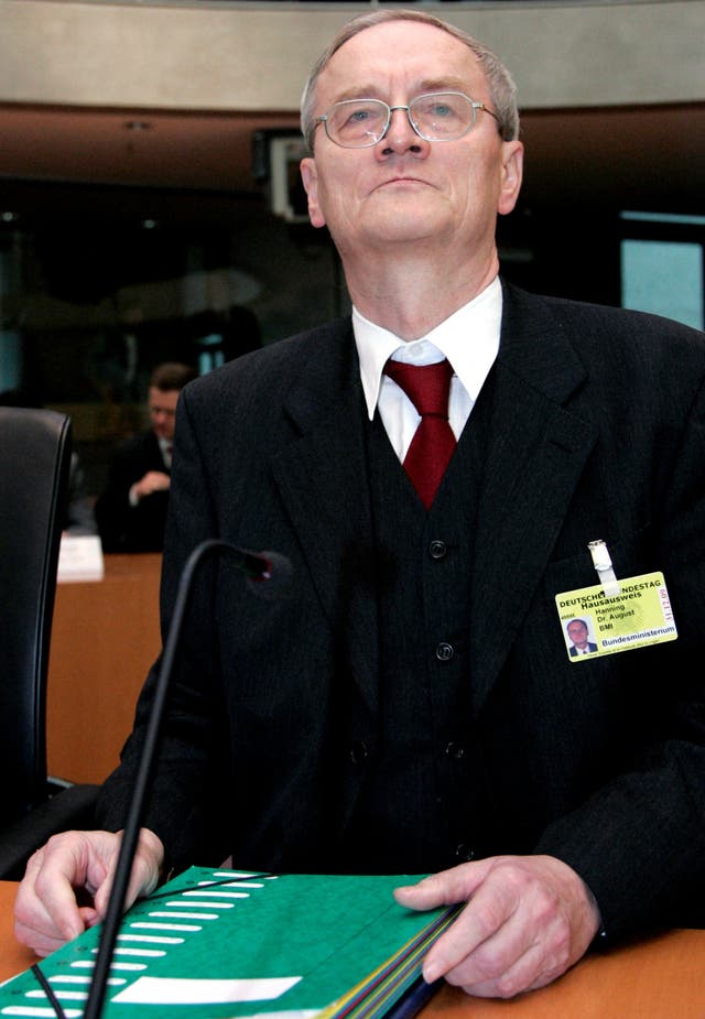 Hanning has been accused of gathering state secrets to sell on to a foreign intelligence service
