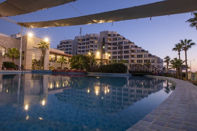 Ayan Hotel (formerly Al Mashtal) was Gaza’s first luxury hotel. Overlooking the Mediterranean Sea, it first welcomed guests in 2011 and was renovated in 2023