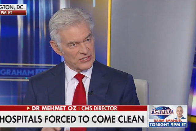 Dr Mehmet Oz is challenged over his claim to have bought butter for a $1 by Fox News host Laura Ingraham on her show Monday