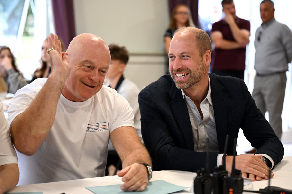 Prince William teases Ross Kemp about Celebrity Traitors: ‘Spoiler alert’