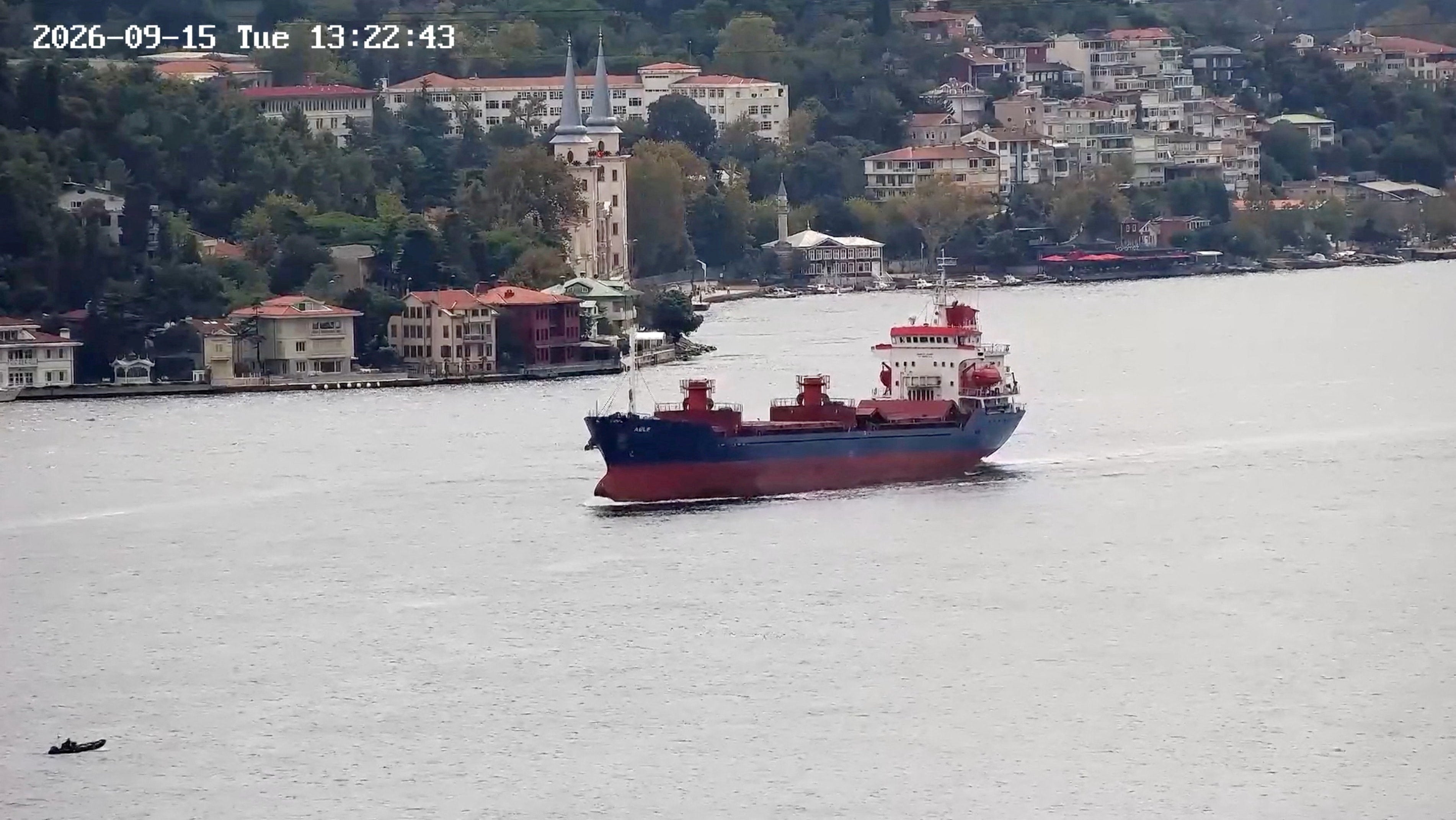 Drone strike sinks Bulgarian Black Sea ship, crew missing