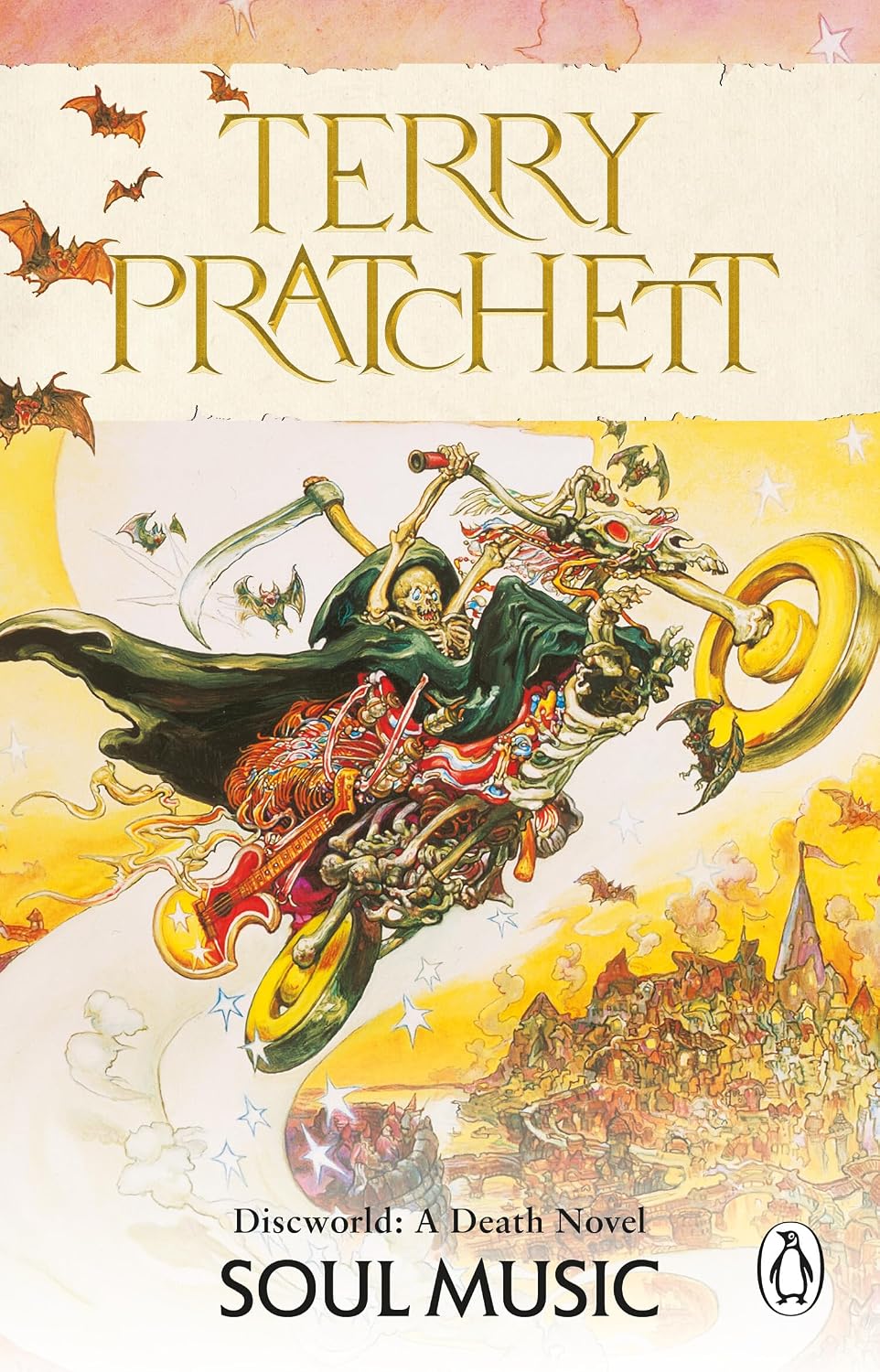 A Terry Pratchett novel was pulled from one library shelf