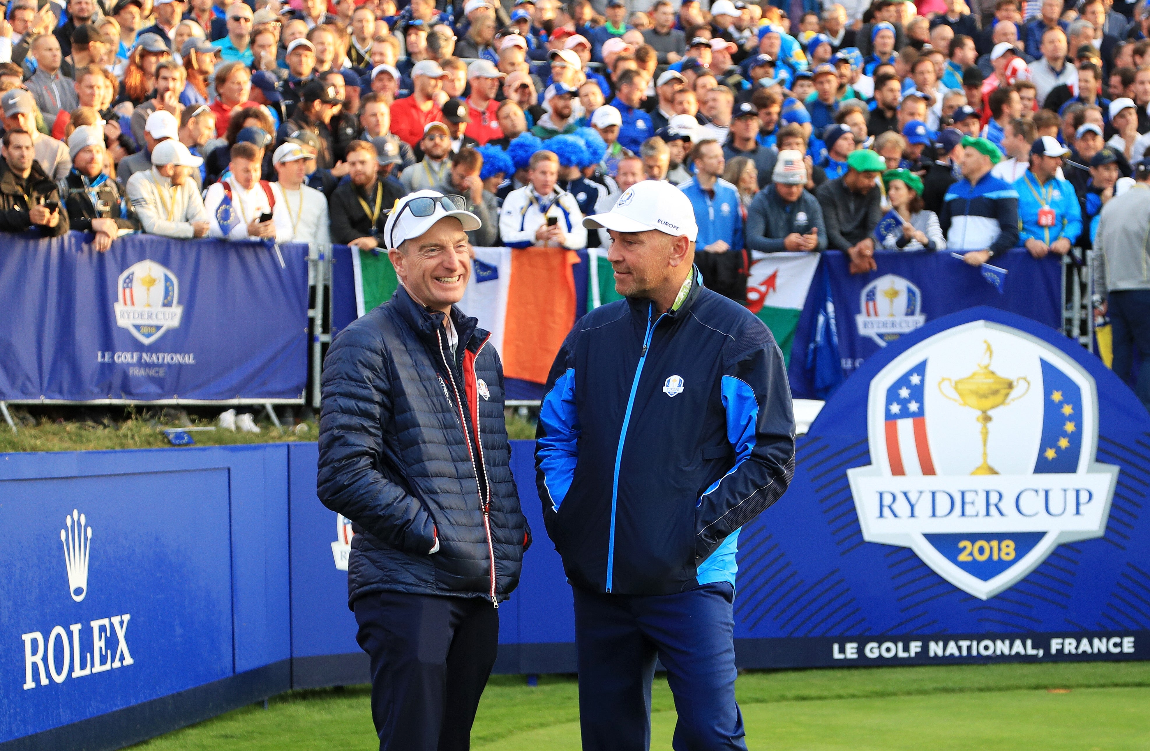 Furyk opposed Thomas Bjorn as captain in the 2018 Ryder Cup