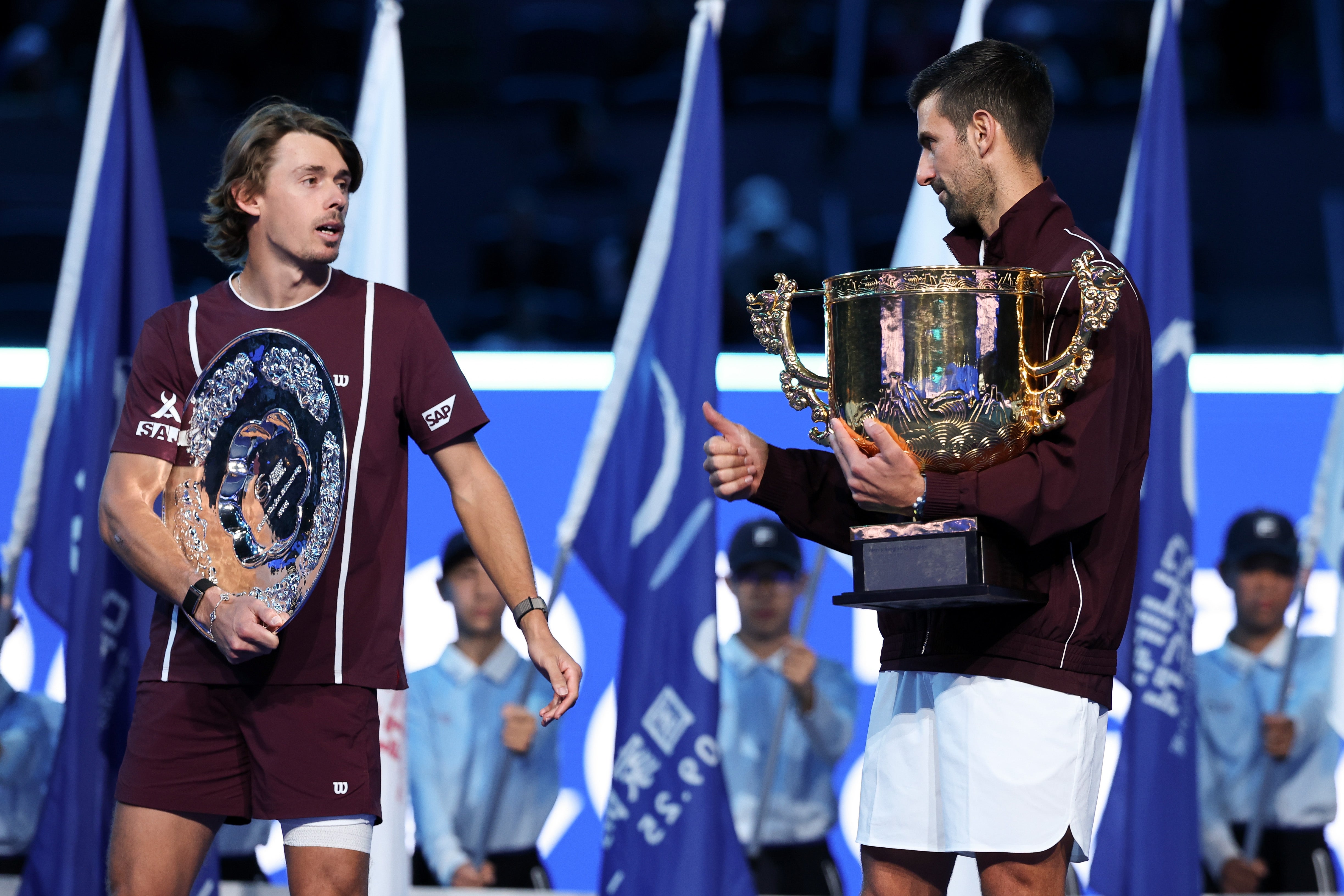 Djokovic rolled back the years in Beijing