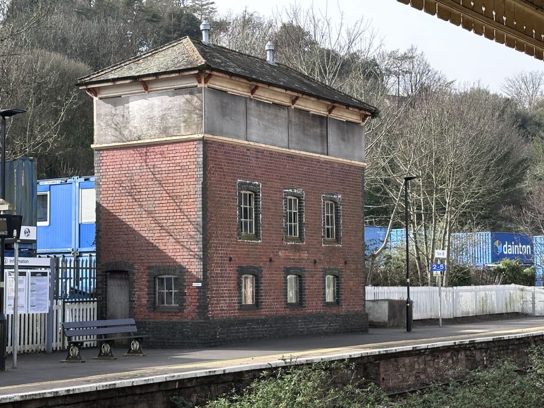 You can now buy part of a Devon railway station – and even live there