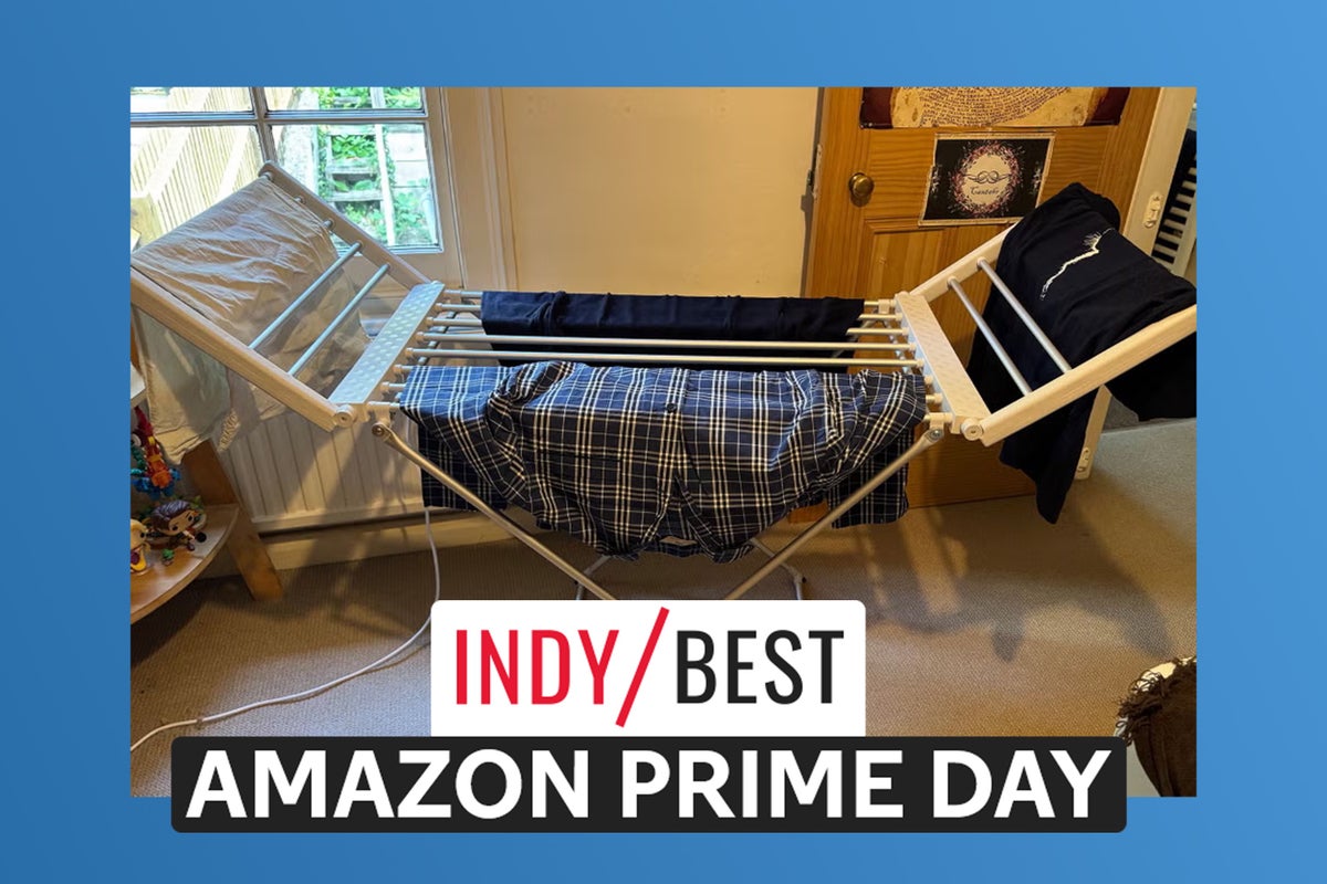This expert recommended heated clothes airer is less than £40 for Prime Day