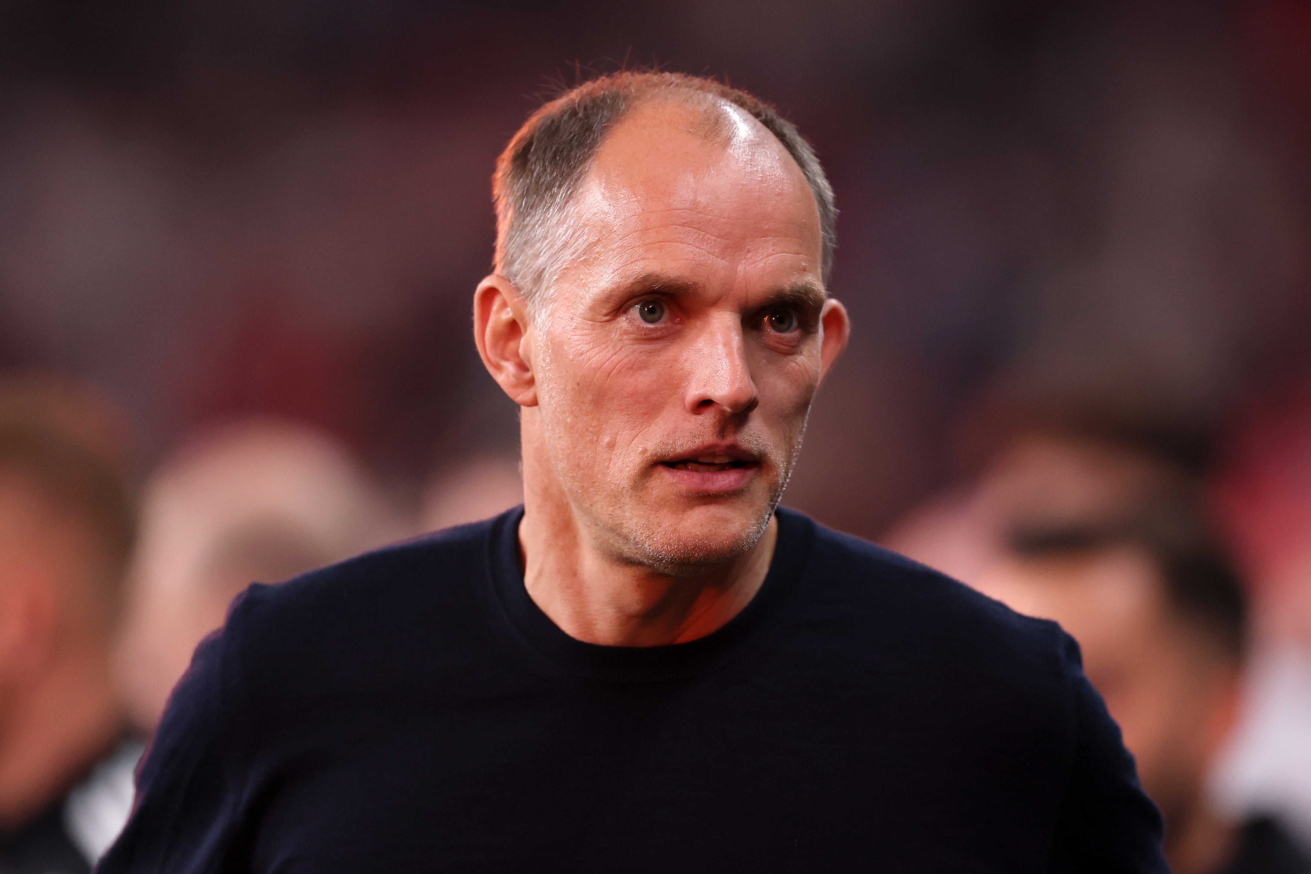 Tuchel is still tetchy about the firestorm he faced following England's semi-final loss to Argentina