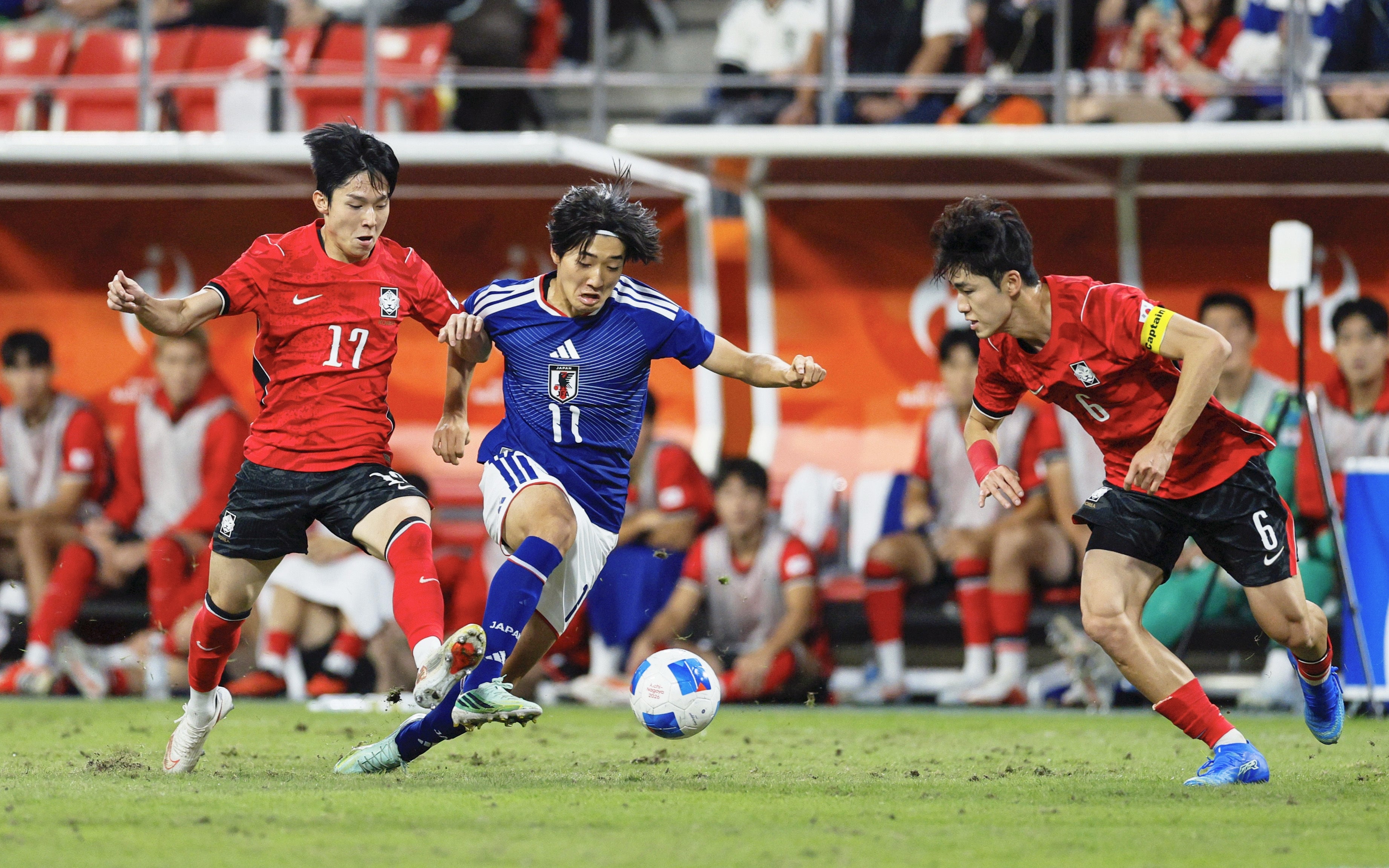 South Korea claimed gold at the Asian Games over the weekend