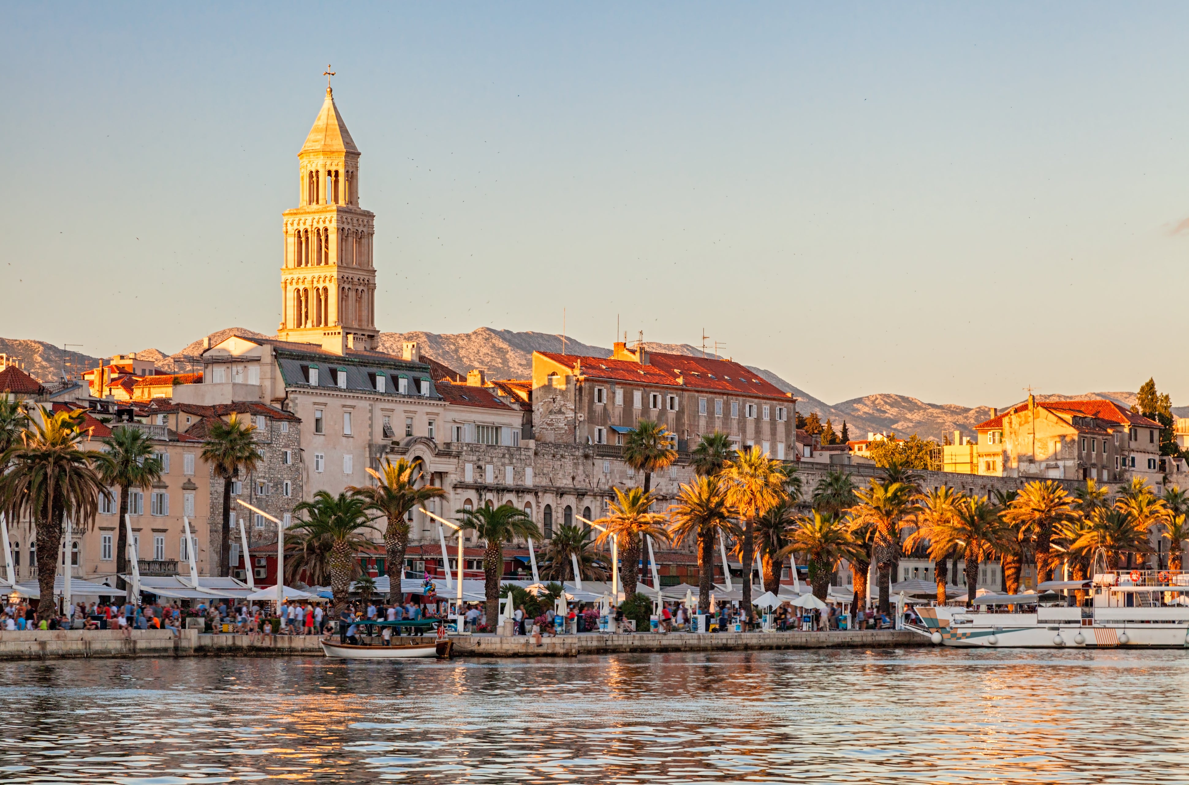 Split is the second-largest city in Croatia