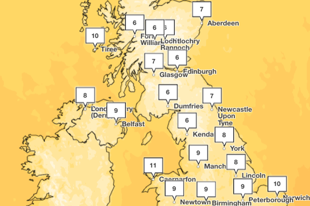 Mapped: UK set for coldest night of autumn so far as Arctic wind brings first frost