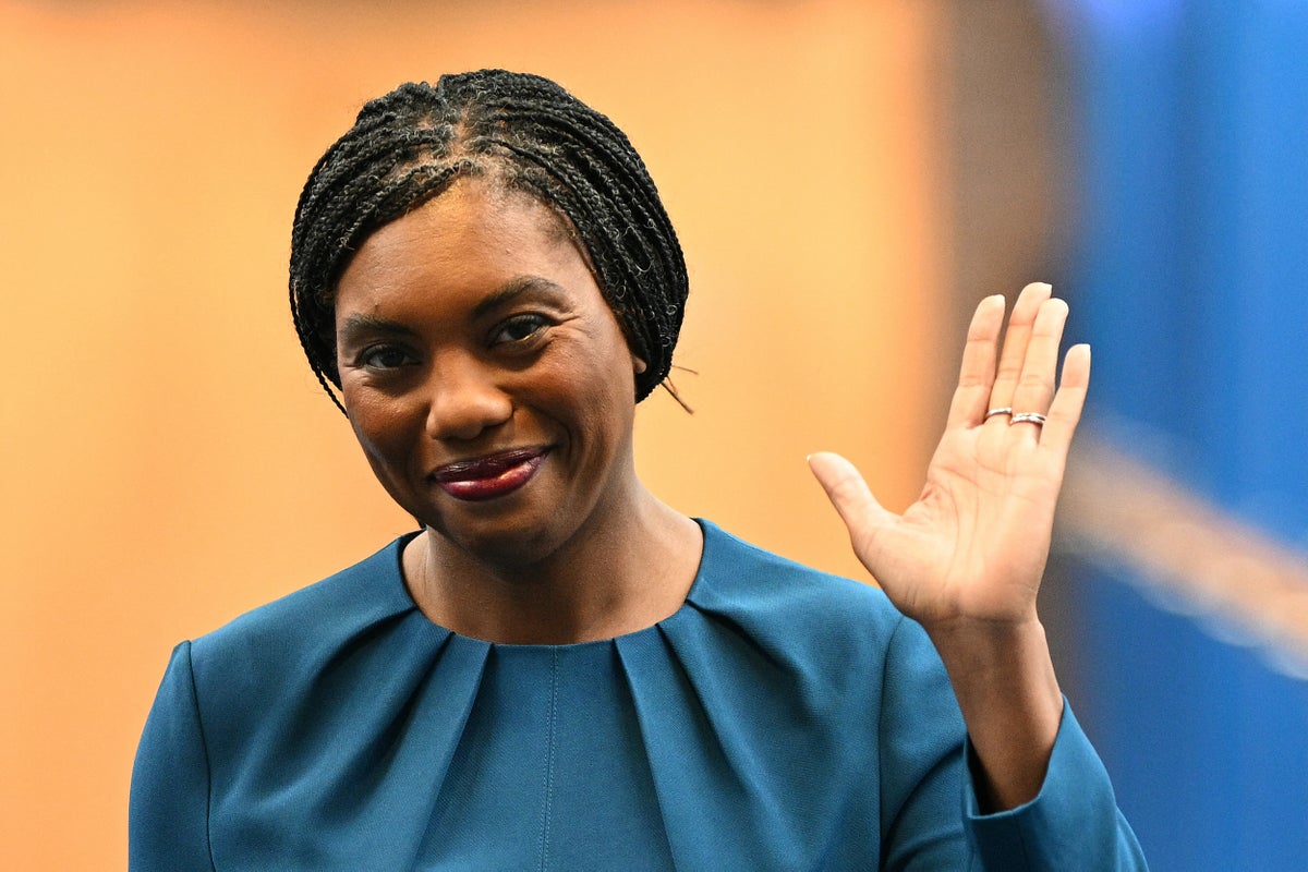 Kemi Badenoch speech live: New poll shows drop in support for Conservatives as Farage’s Reform surges ahead