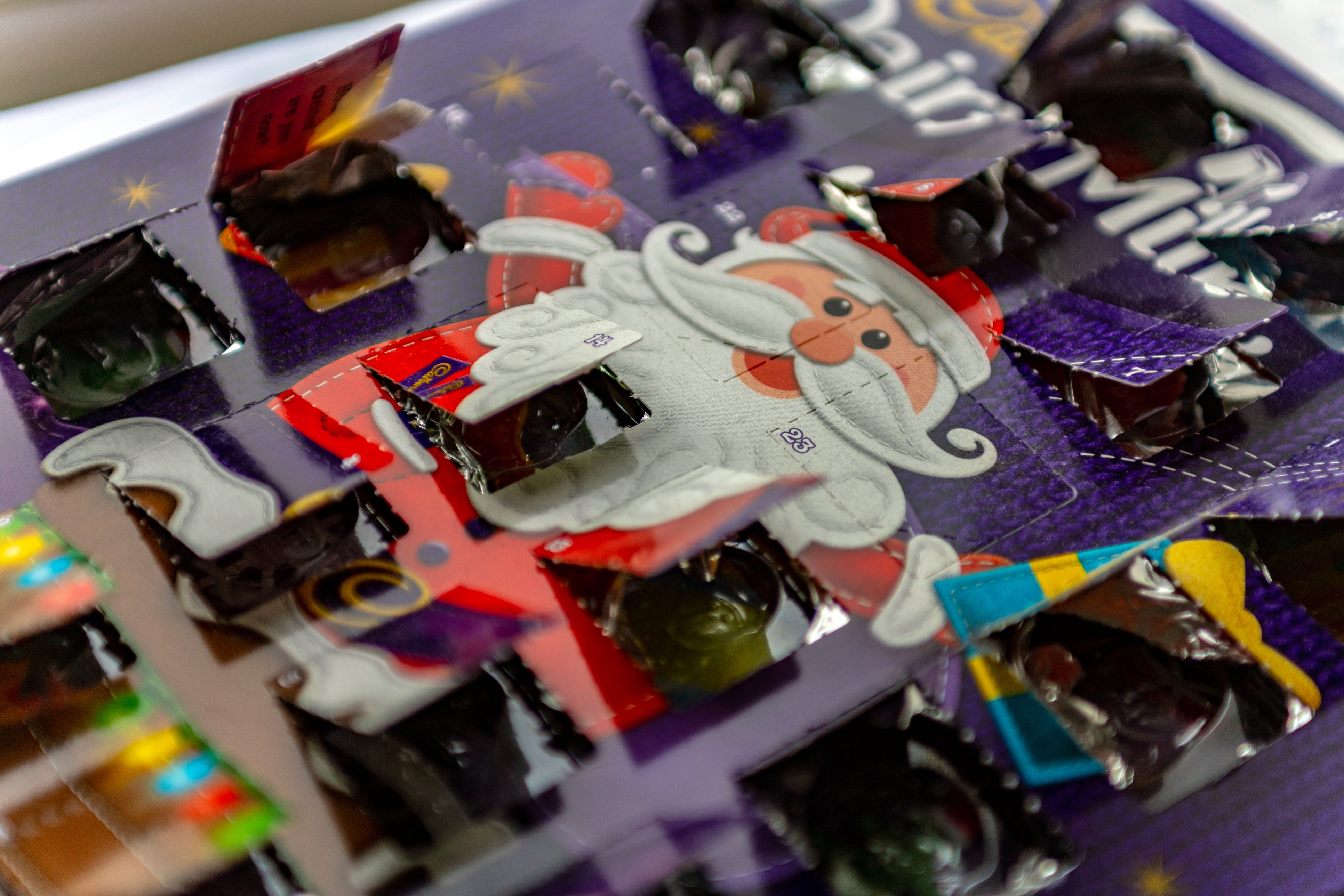 Cadbury’s chocolate advent calendar offers a more traditional – and considerably cheaper – countdown to Christmas