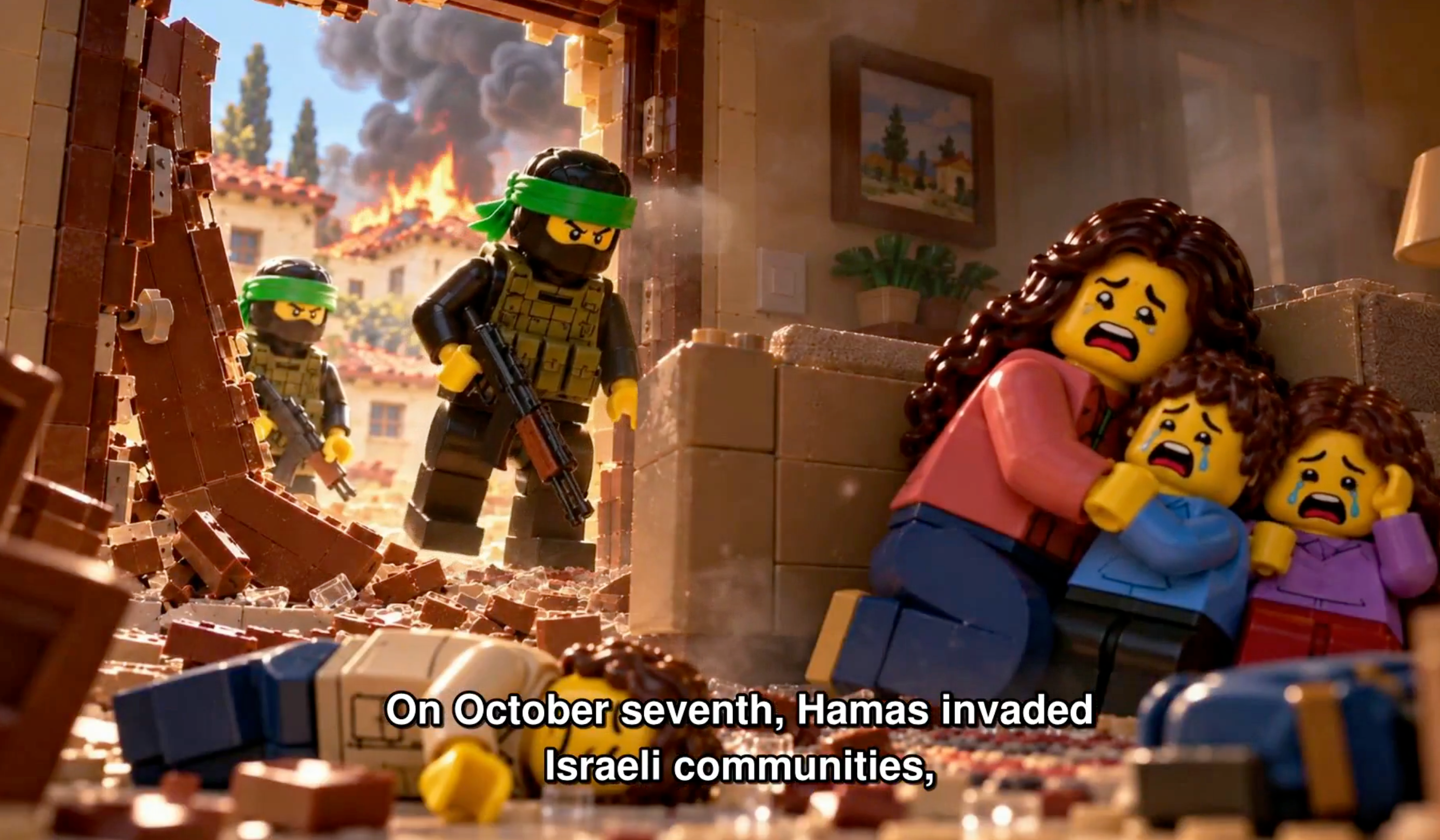 Around 1,200 people were killed on 7 October 2023