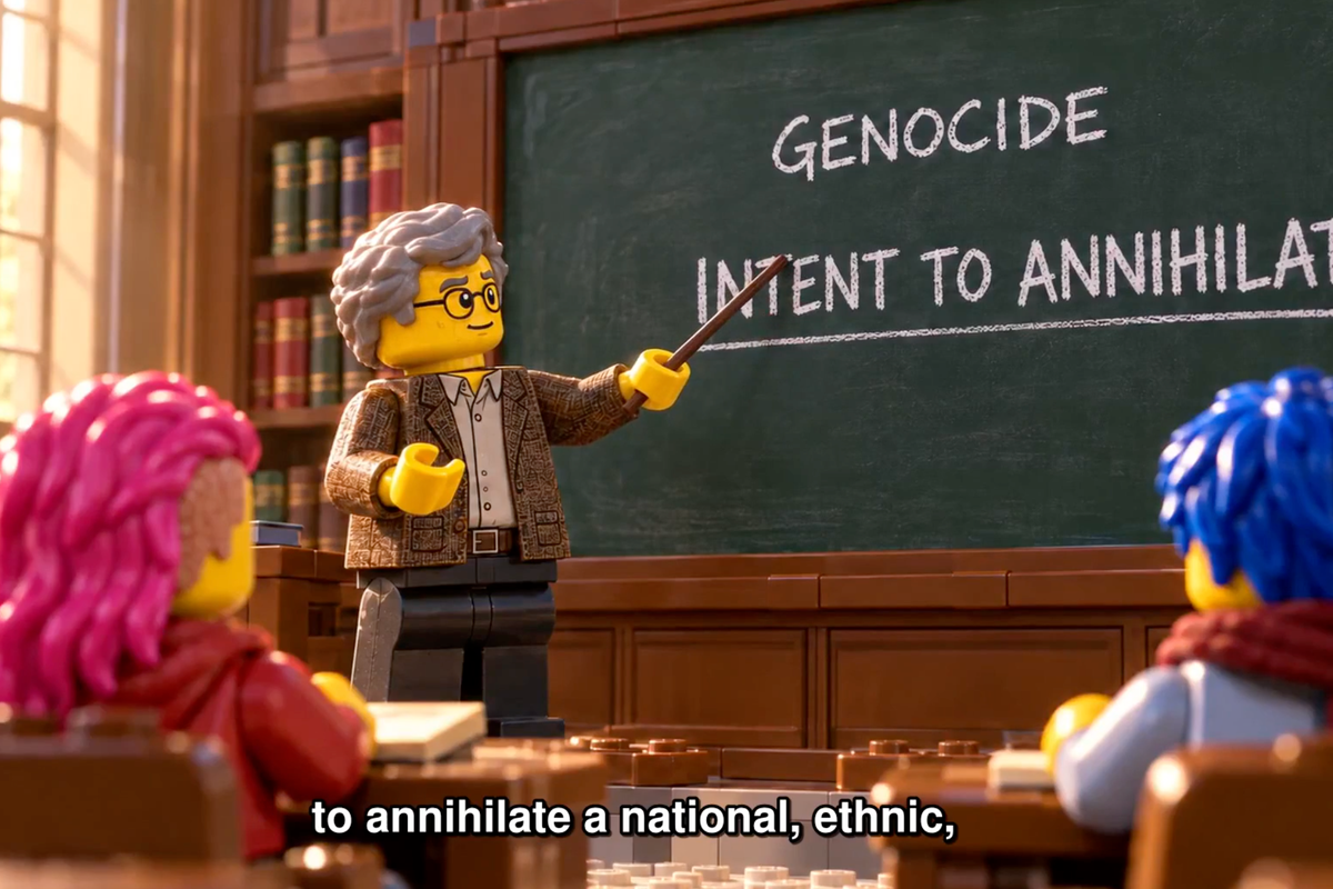 Netanyahu echoes Iran with strange AI-generated Lego video on October 7 anniversary