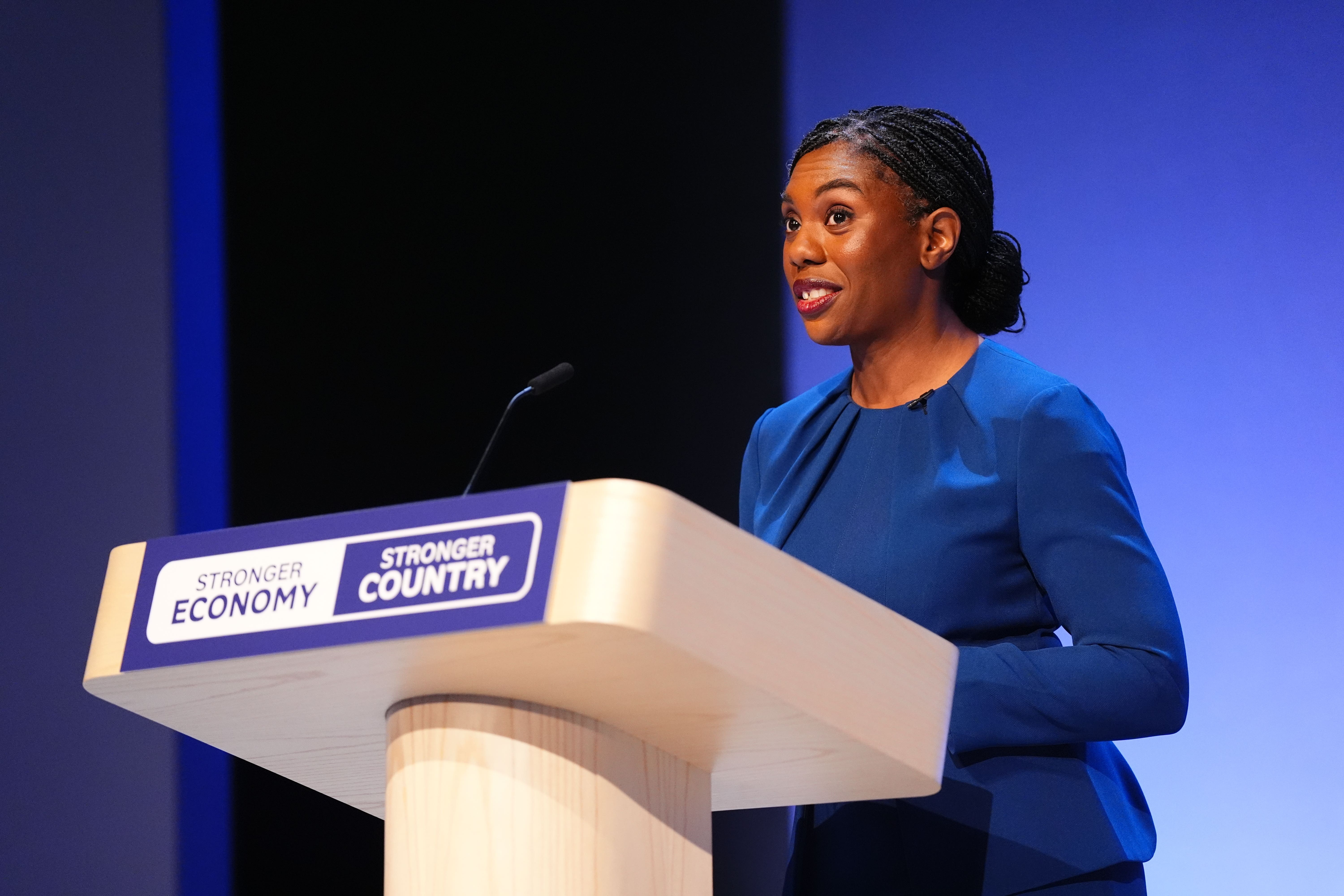 Key points in Kemi Badenoch’s speech at Conservative Party conference ...