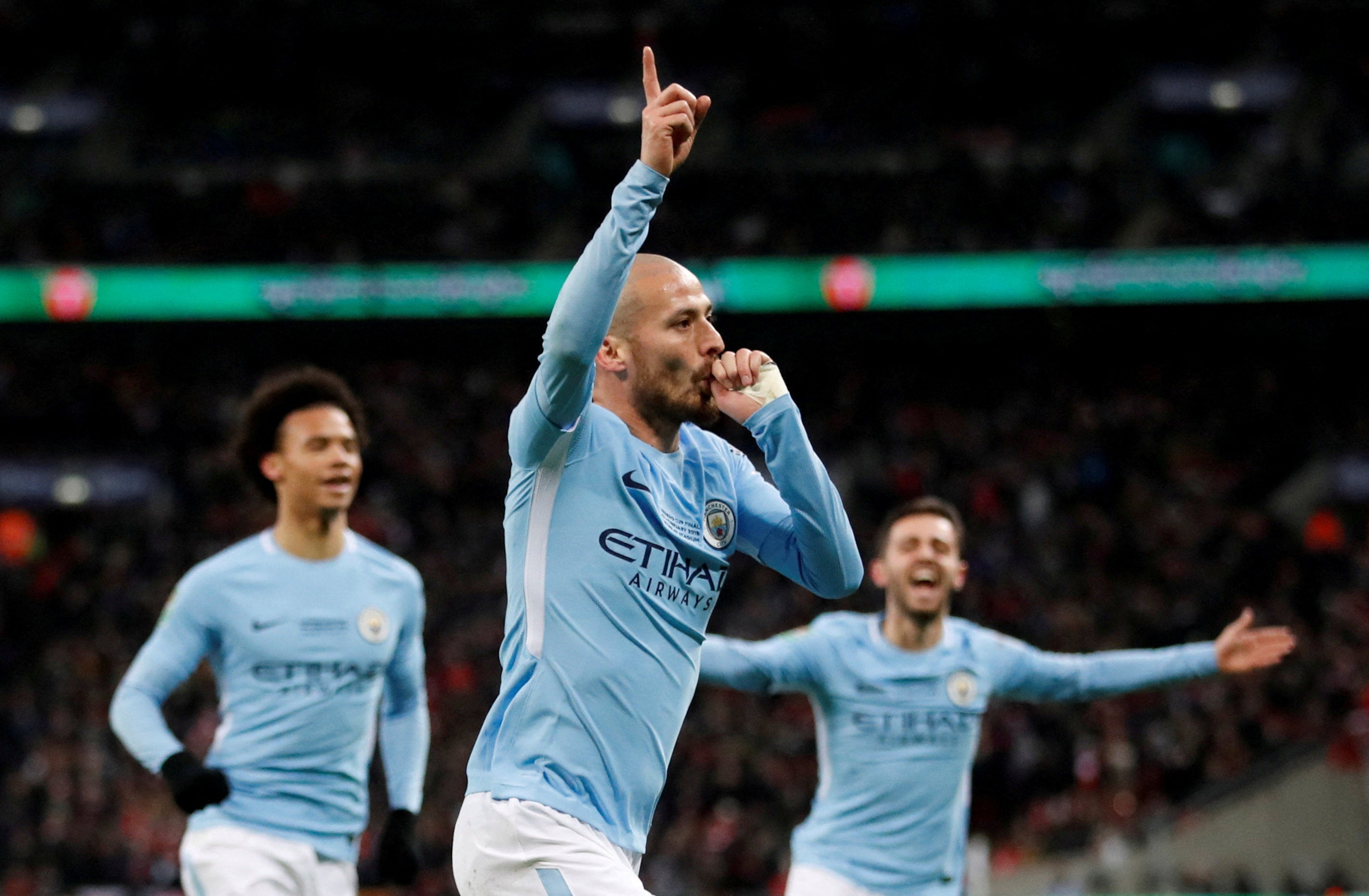 Silva was part of a hugely successful Manchester City side