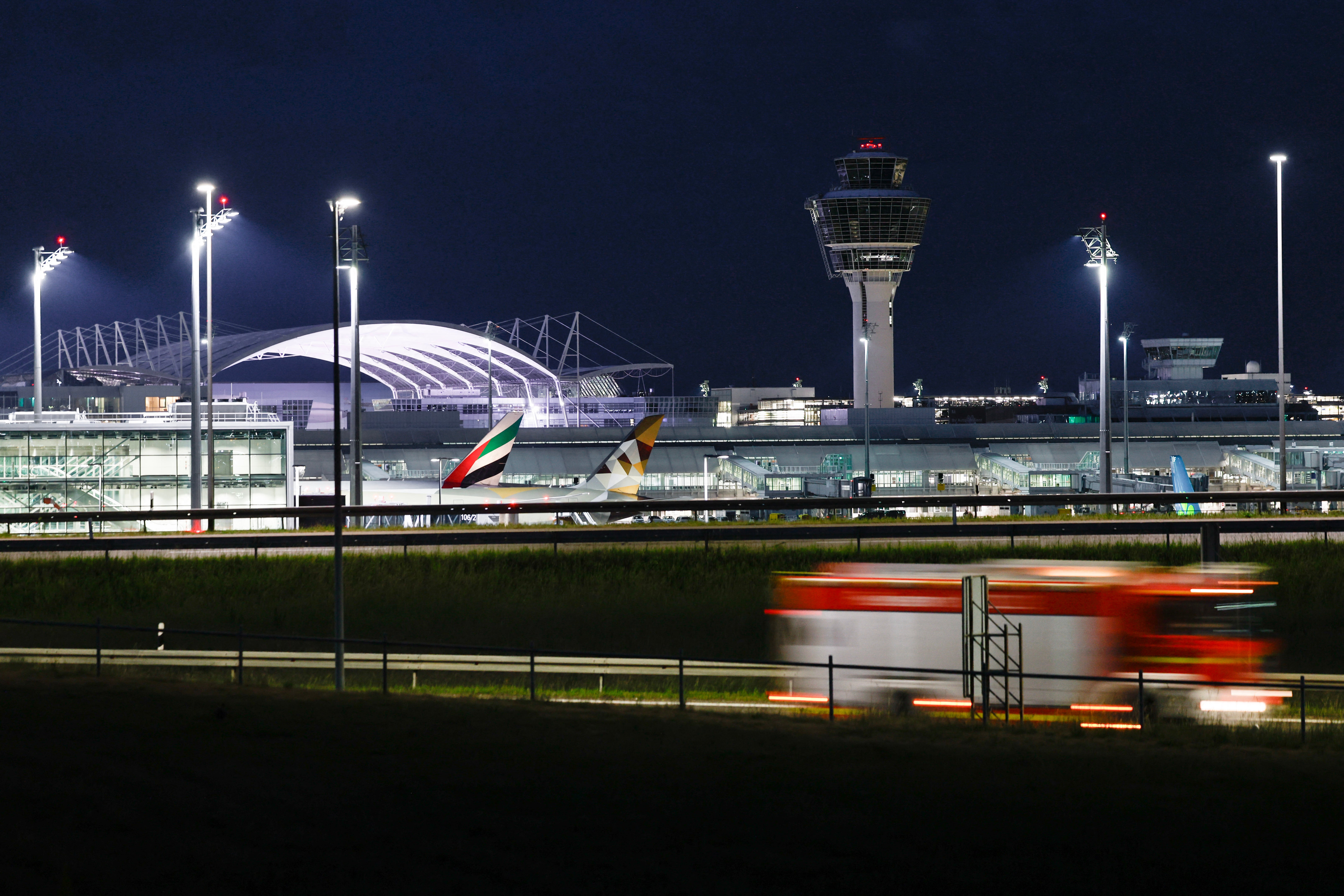 The sighting was confirmed to be only a few miles away from Munich International Airport