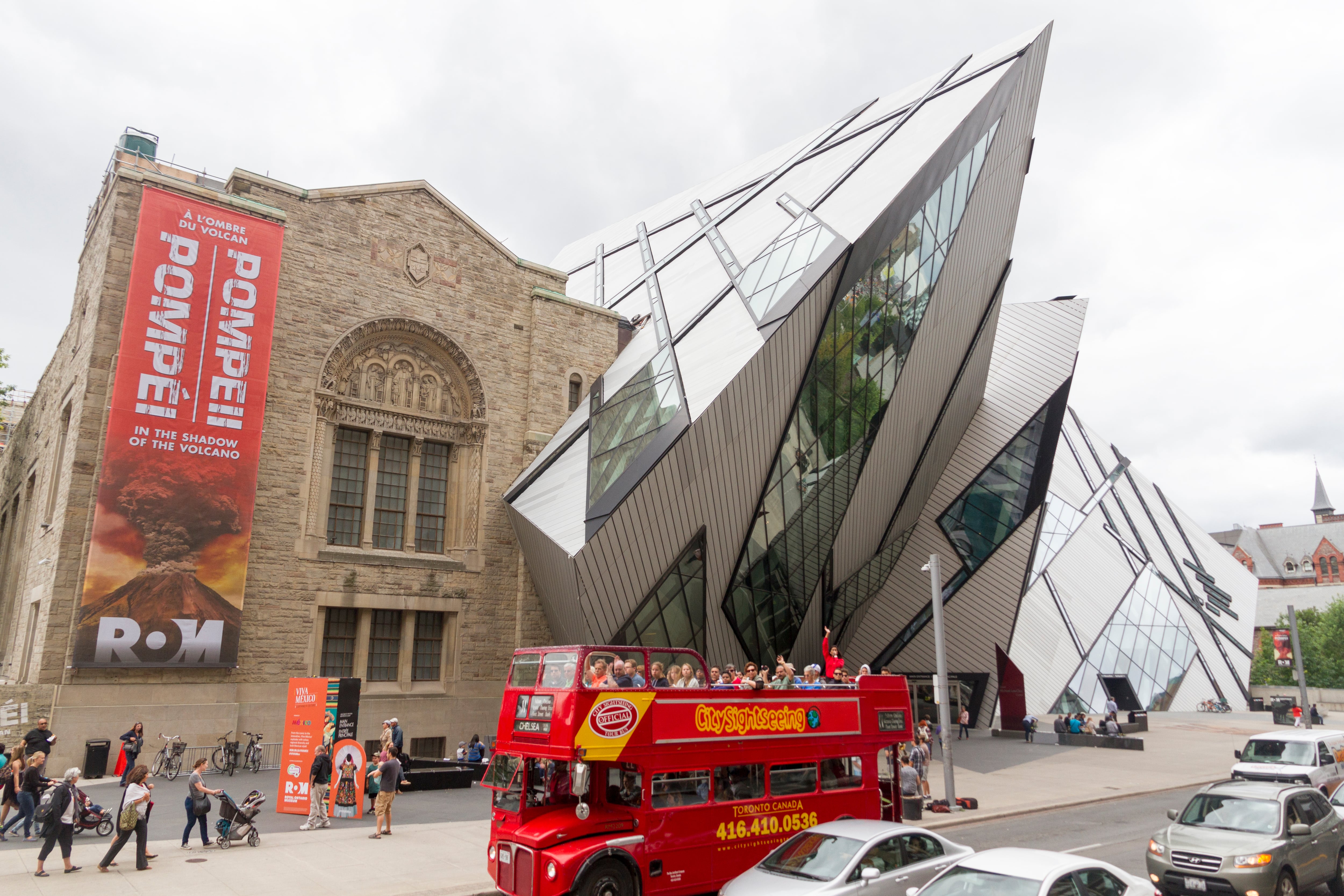 Royal Ontario Museum is Canada’s largest museum and houses over 18 million artworks, cultural objects and exhibits.