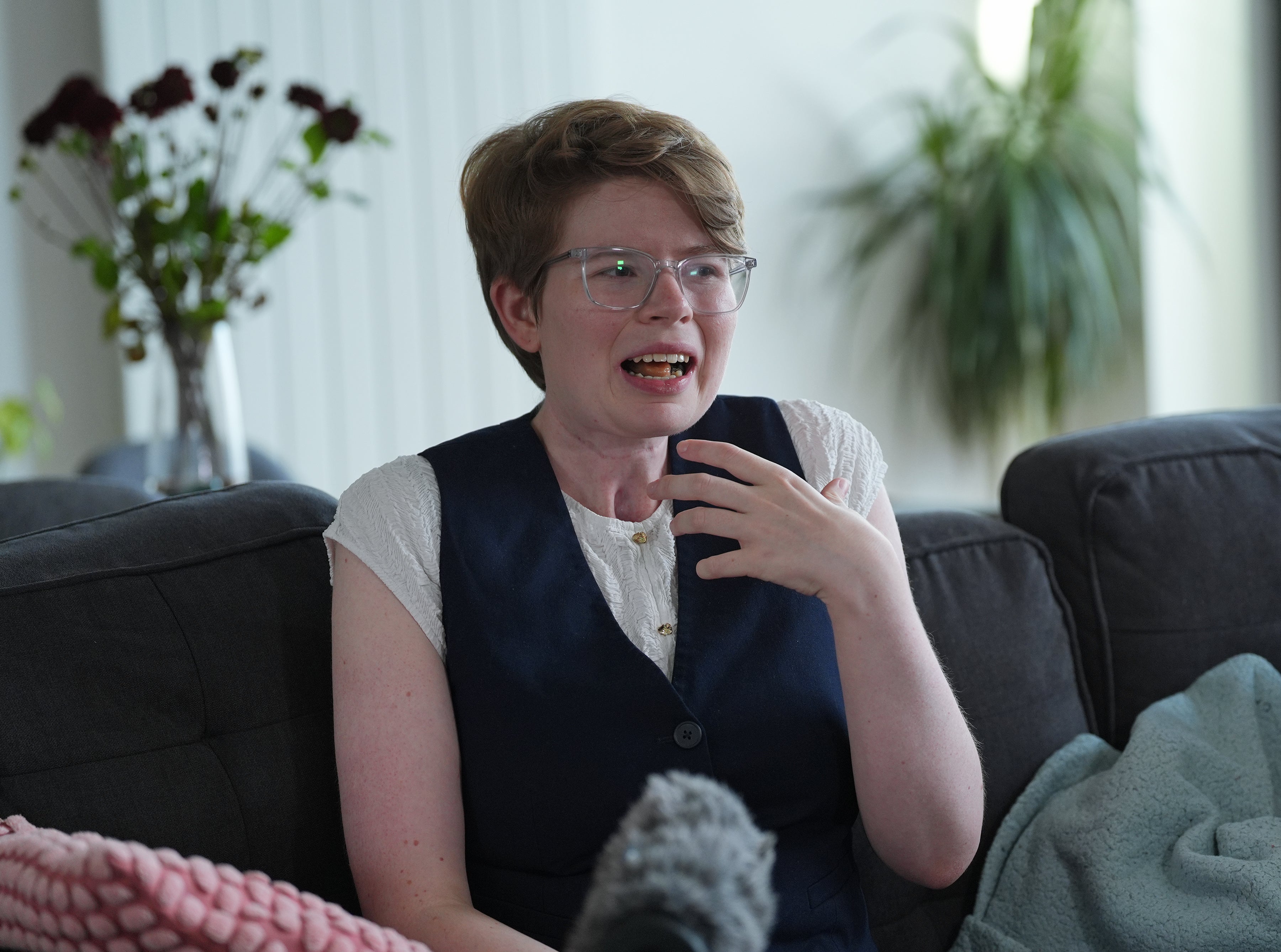 Dr Brooks said her speech issues impacted her medical appointments and caused problems in the workplace