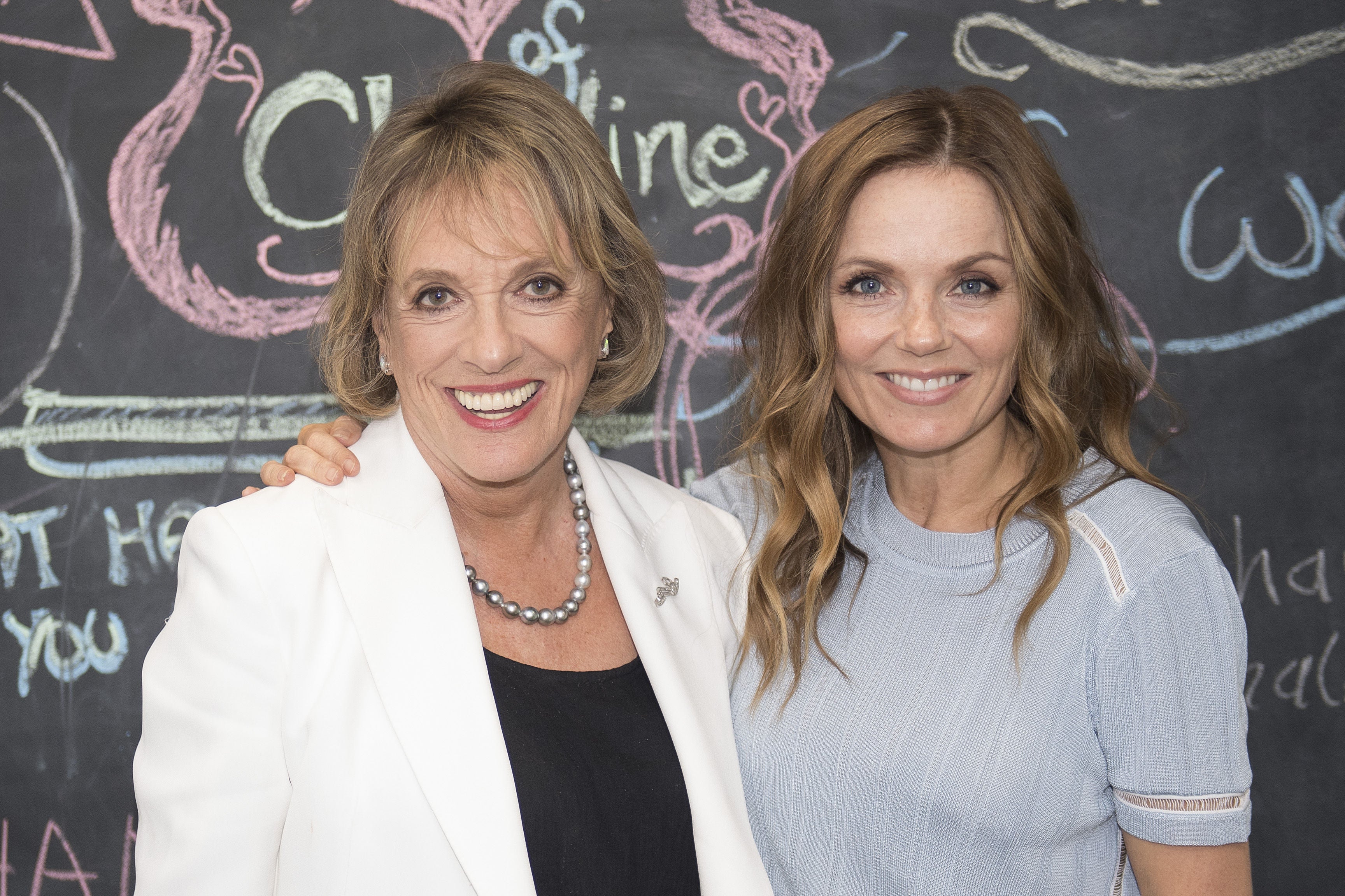 Geri Halliwell-Horner pays tribute to Esther Rantzen on Childline’s 40th anniversary