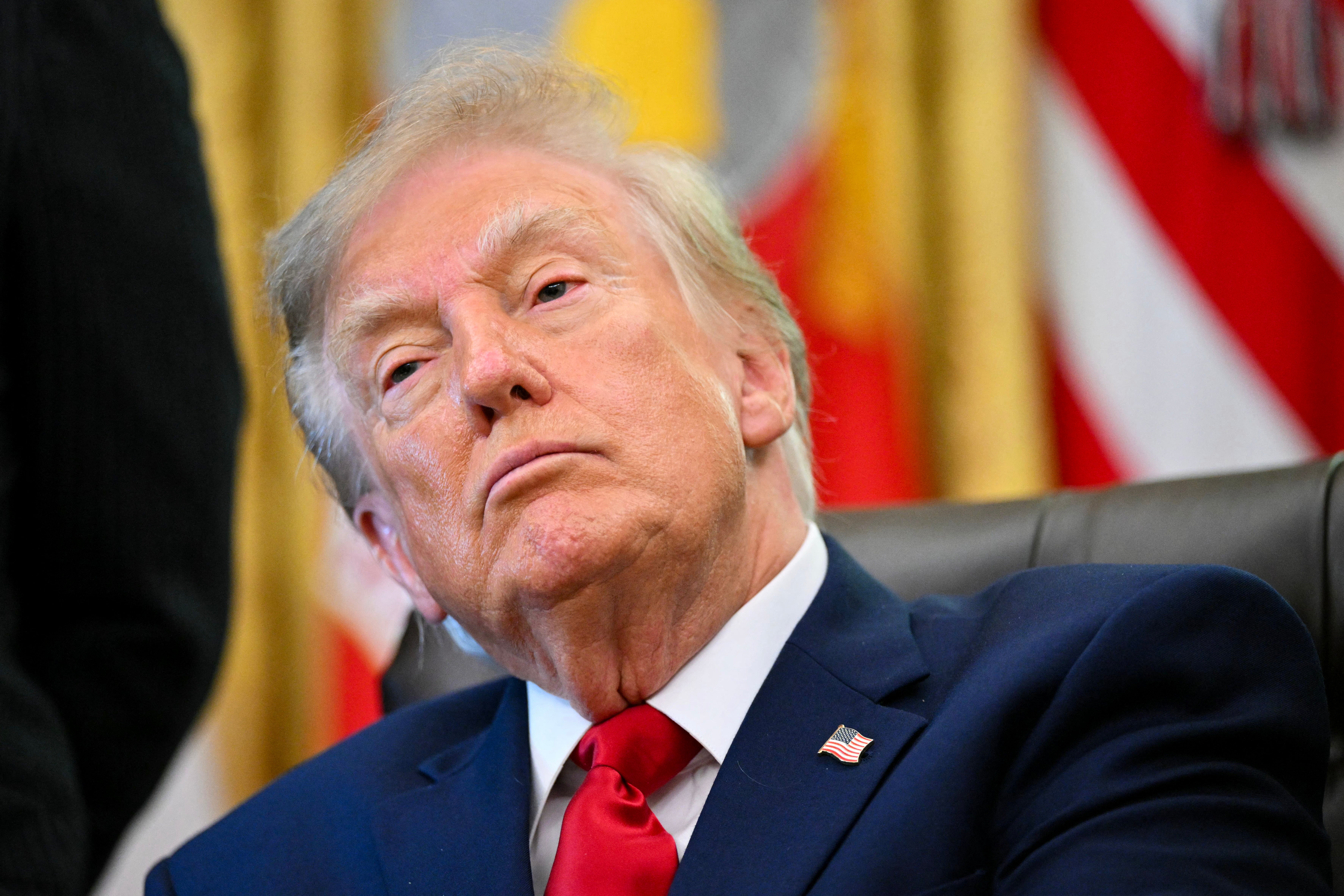 President Donald Trump said that he ‘could’ve done very bad things’ to Hillary Clinton and former Presidents Joe Biden and Barack Obama during an Oval Office event