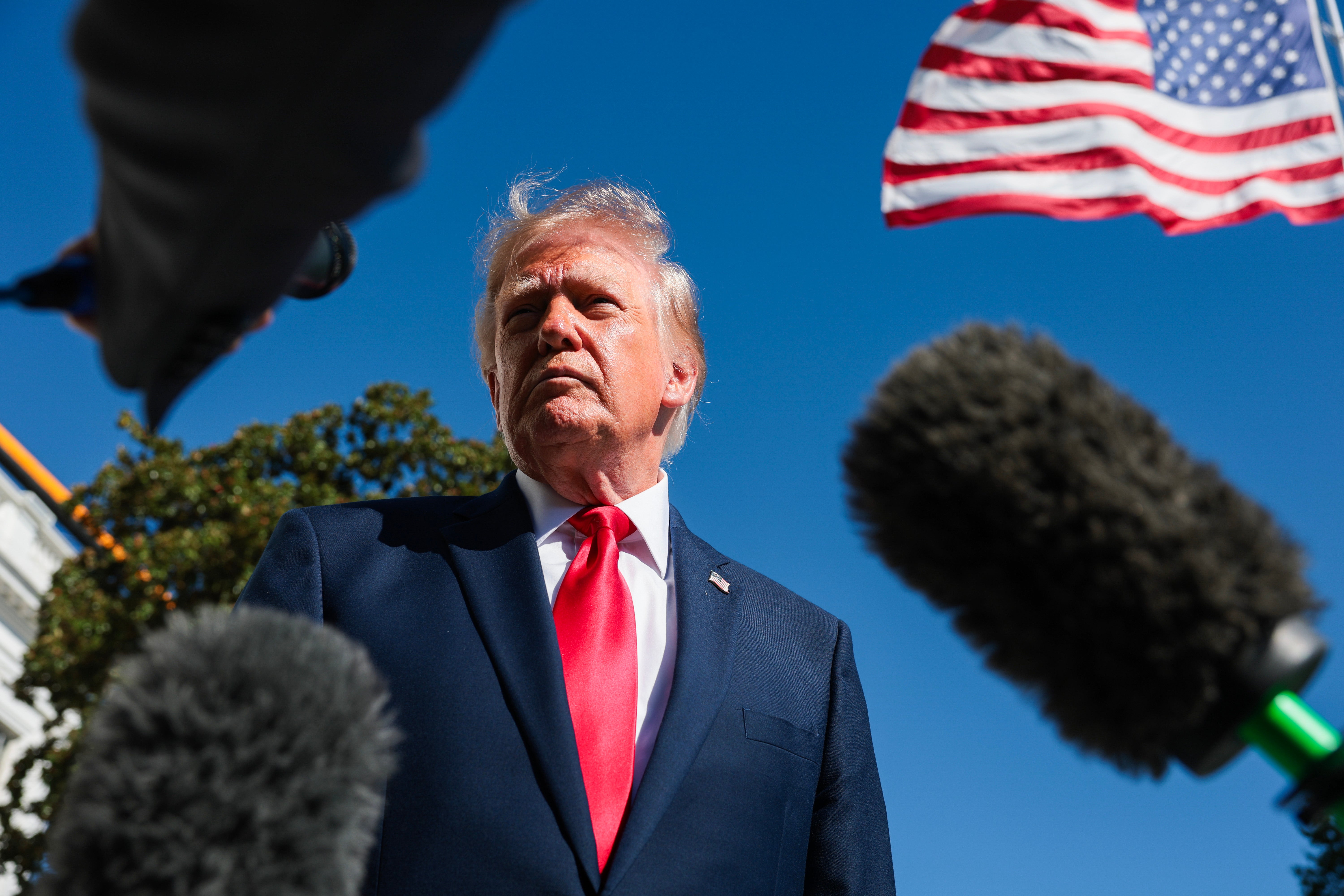 President Donald Trump said Wednesday that he is seeking more information about the death of a Russian lab worker, whose death from plague has touched off global health concerns