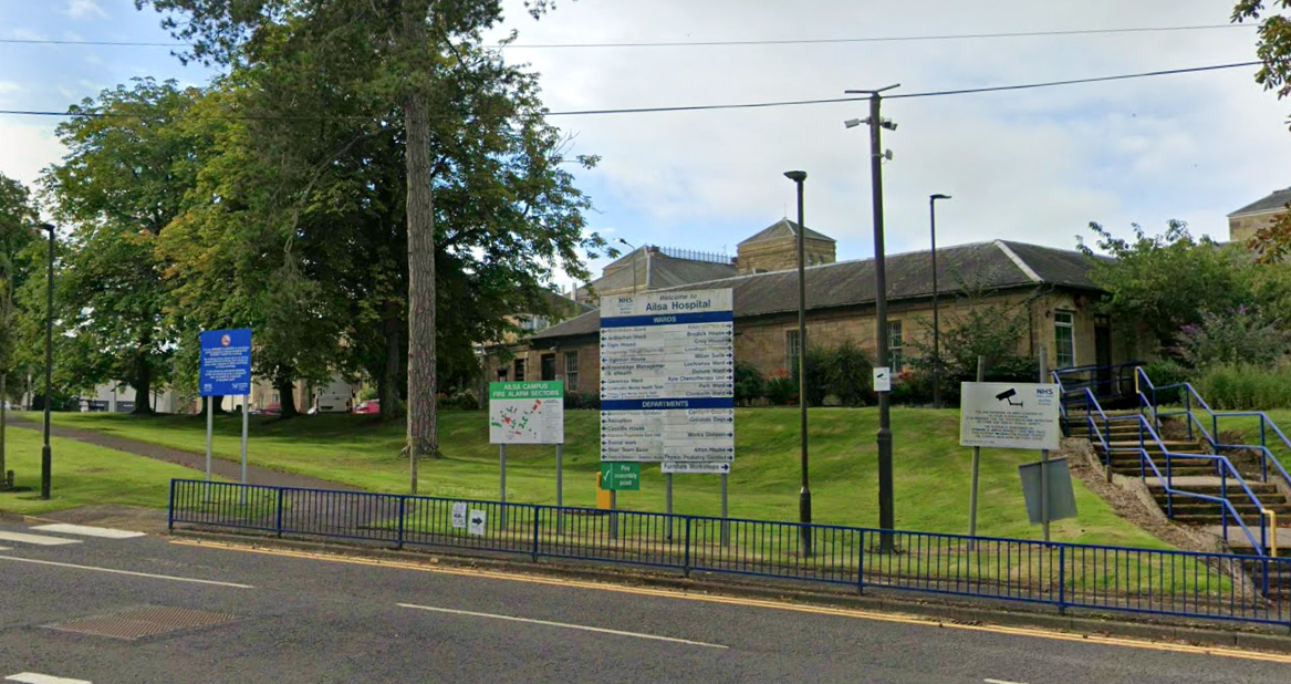 George Nish previously worked as a charge nurse at Ailsa Hospital in Ayr