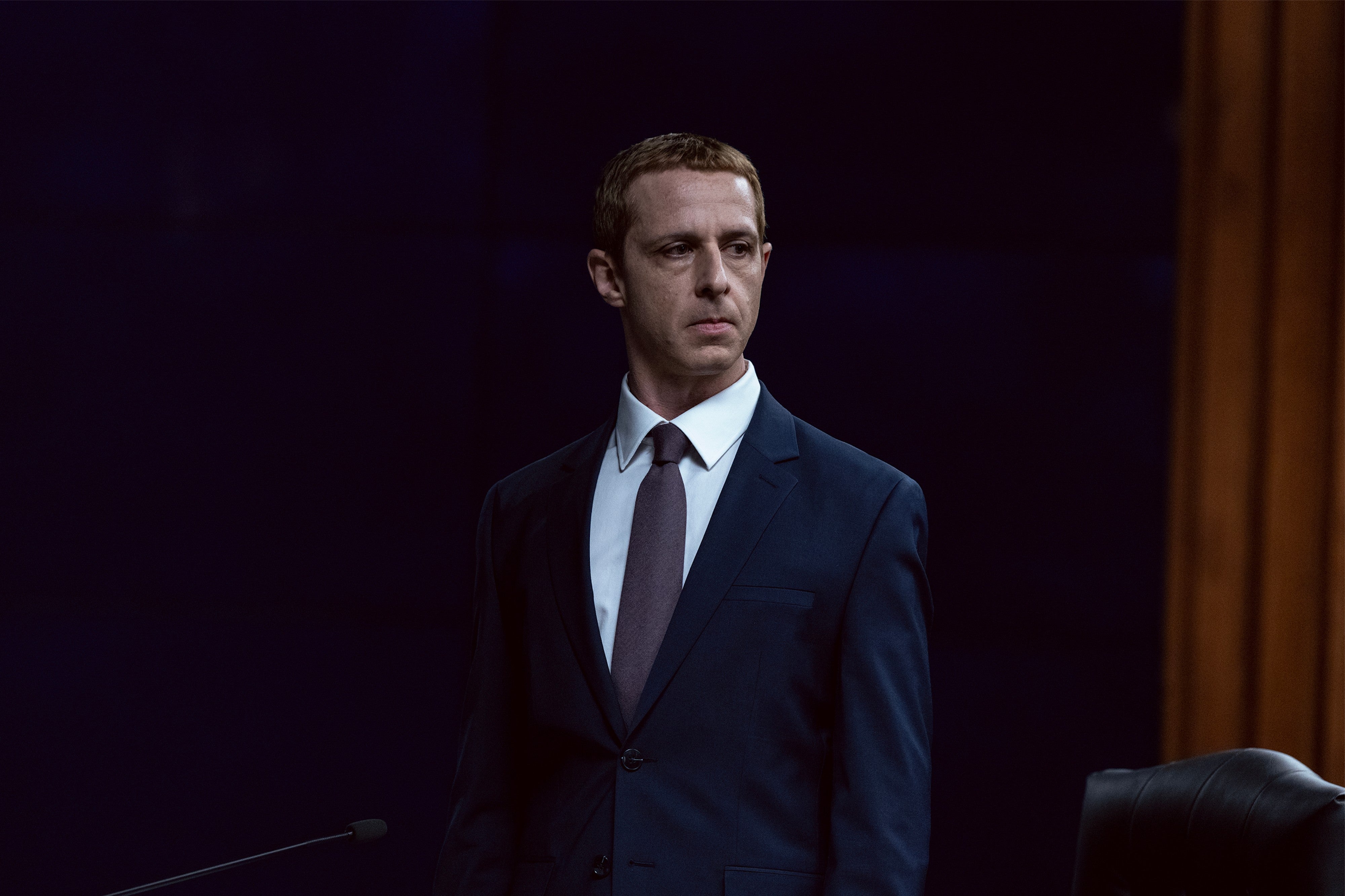 The Social Reckoning review – Jeremy Strong’s Mark Zuckerberg is like a ...