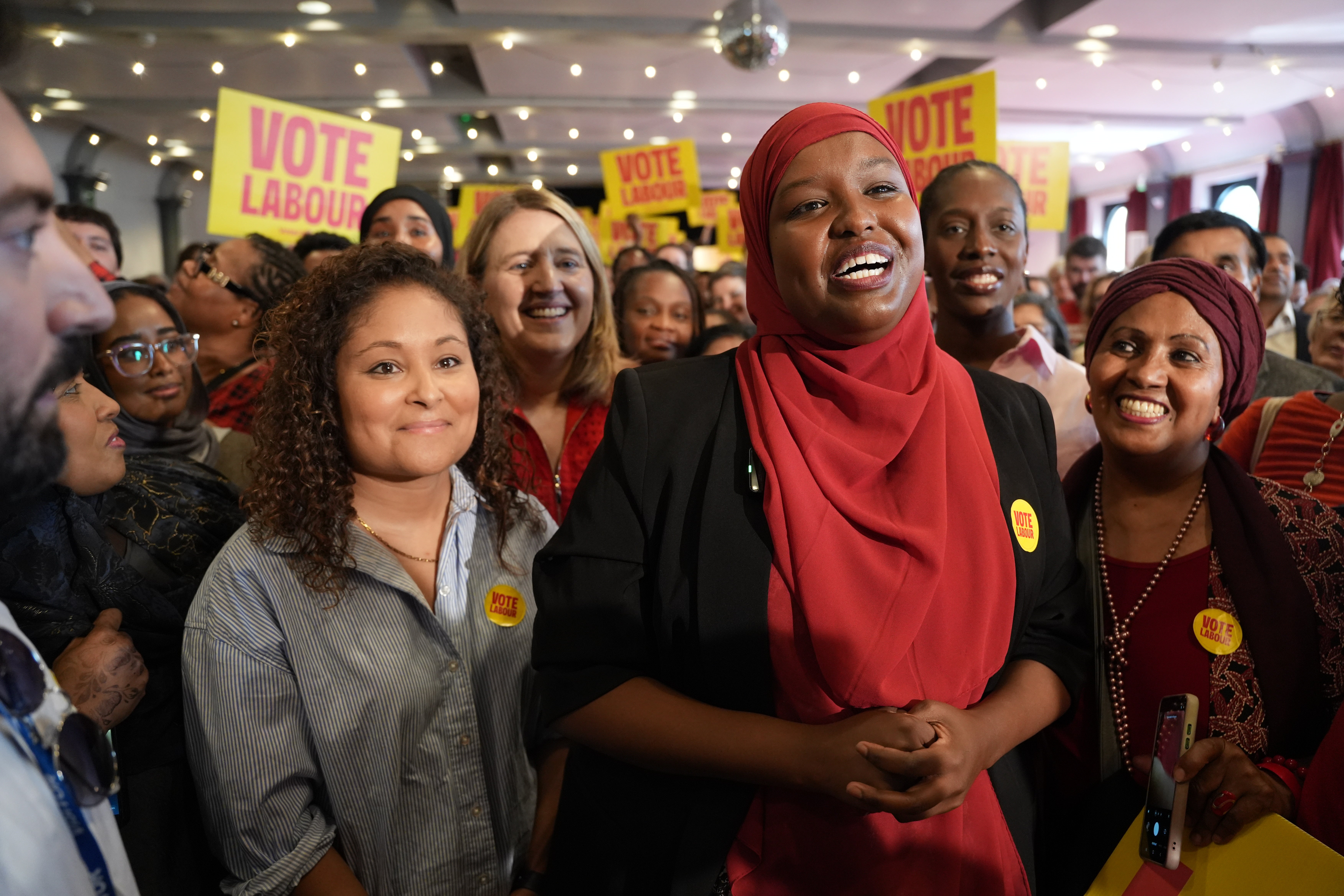 Sagal Abdi-Wali, Labour candidate for the Holborn and St Pancras by-election (Jeff Moore/PA credit)