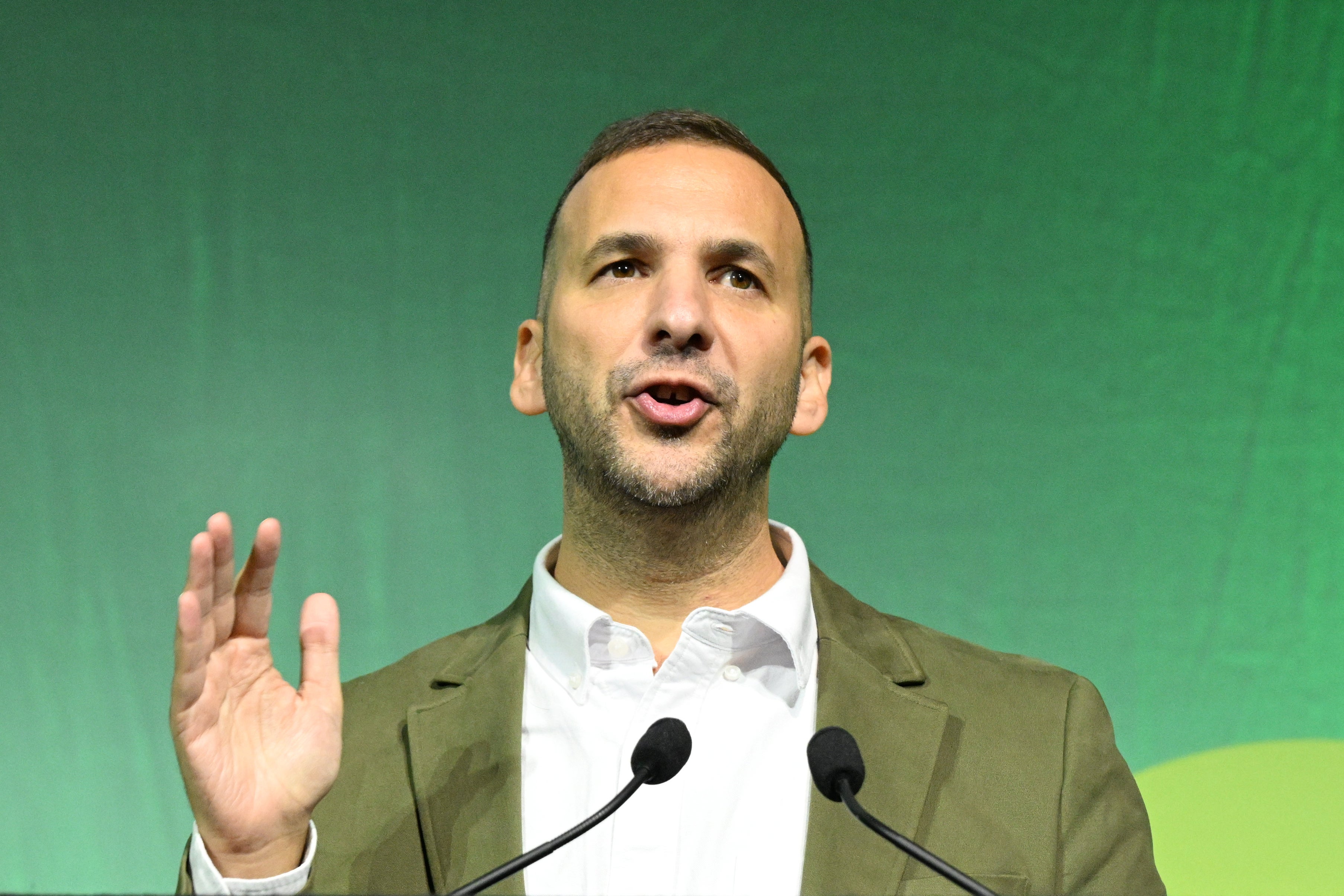 Green Party leader Zack Polanski (Will Colebourne/PA)