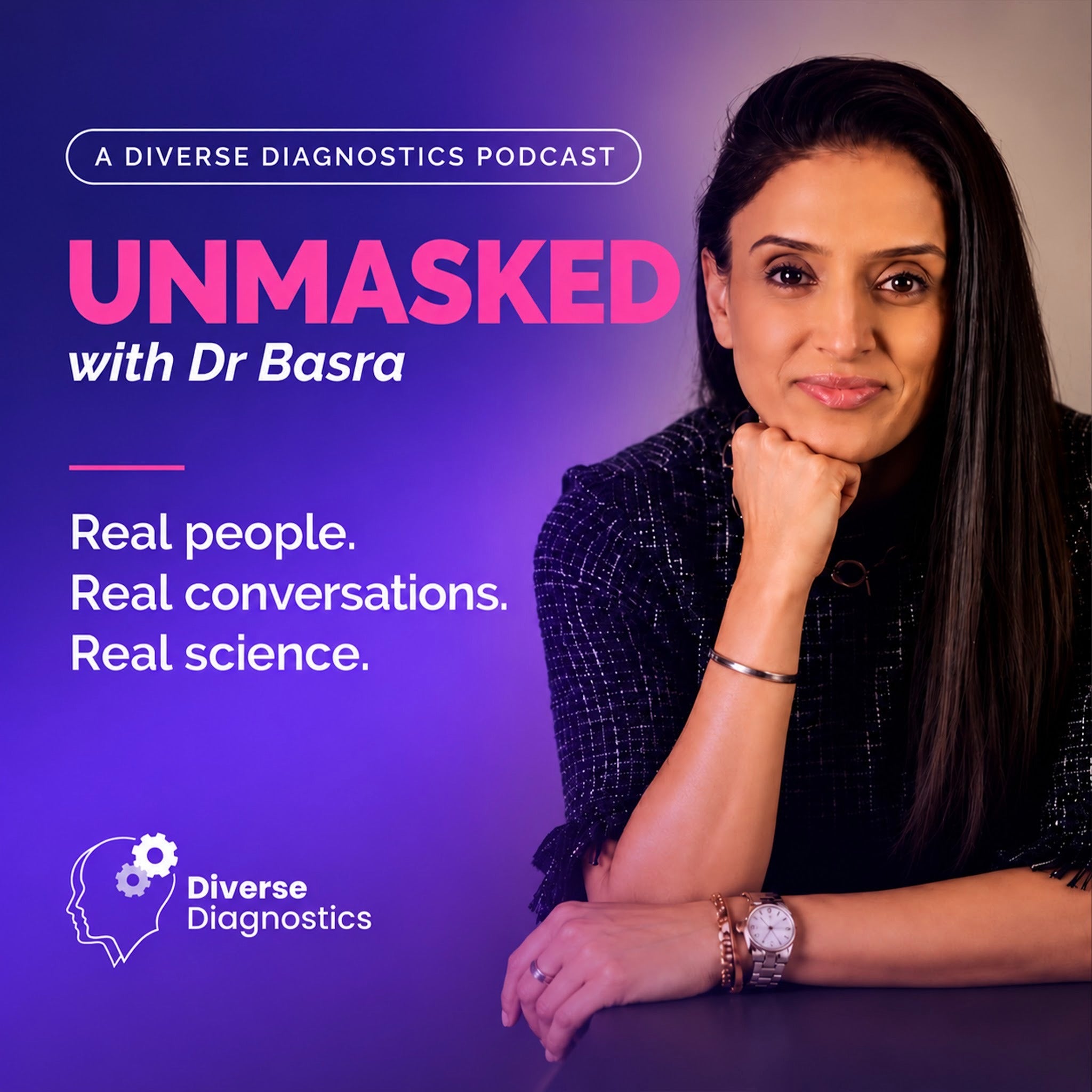 Unmasked with Dr Basra Podcast (Dr Basra, Diverse Diagnostics/PA)
