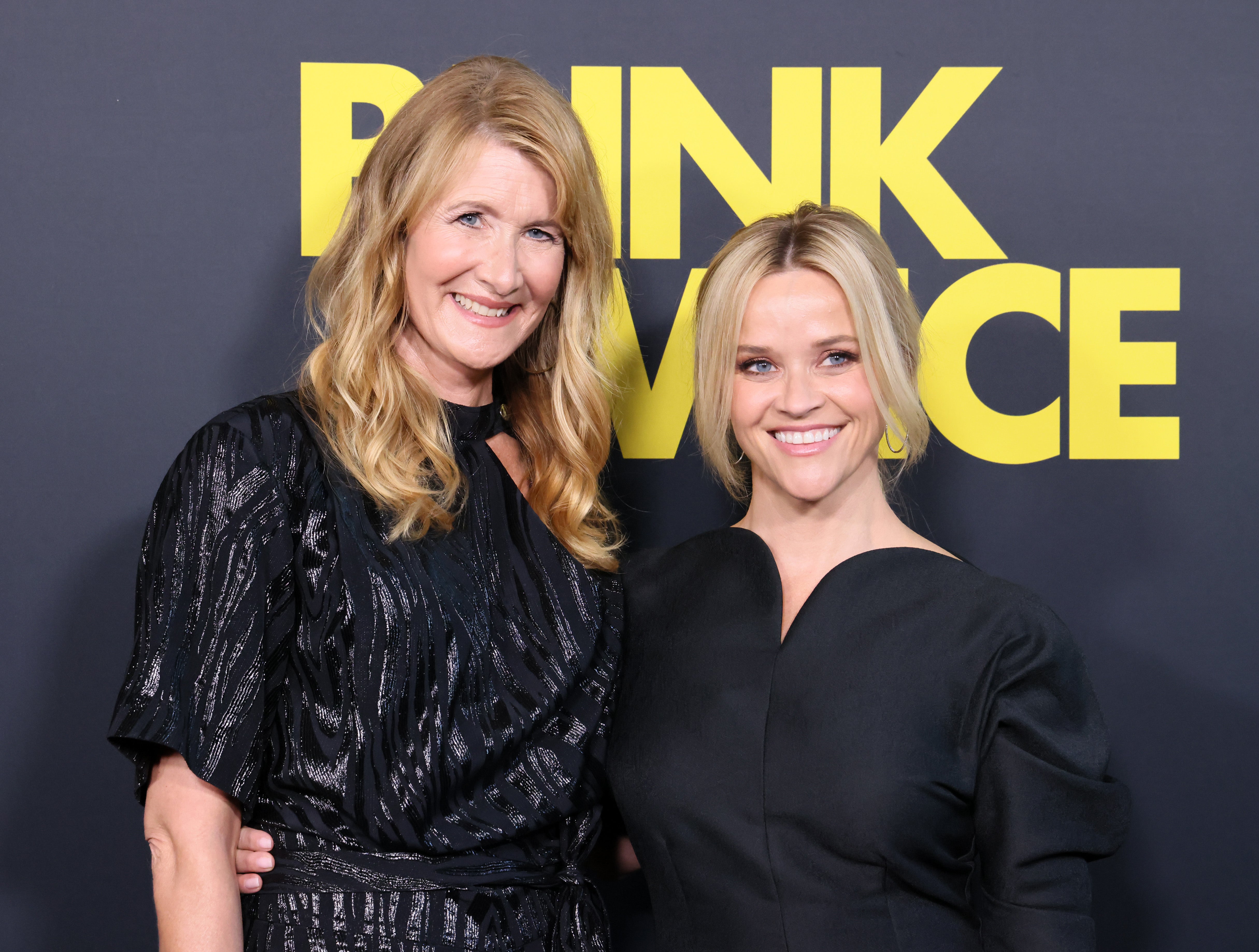 Big Little Lies stars Laura Dern and Reese Witherspoon made a surprise trip to Oxfam Notting Hill this week (Getty)