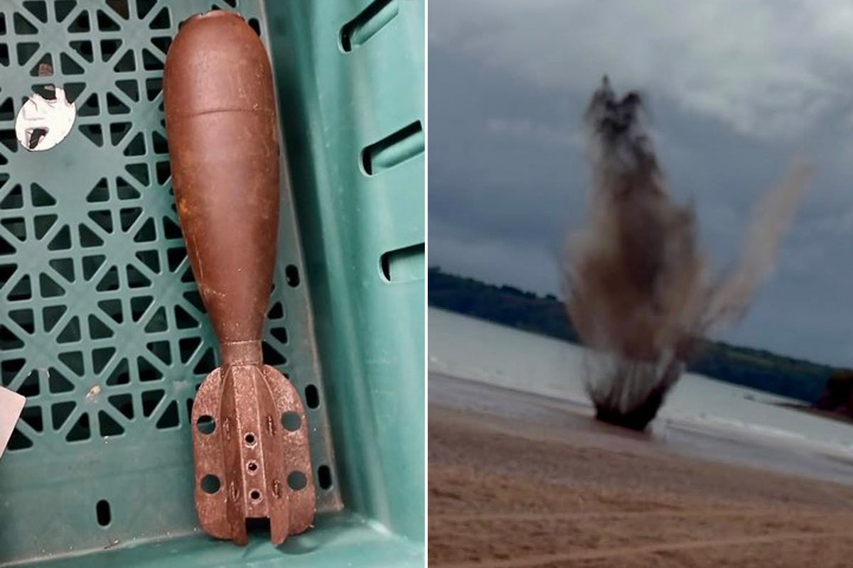 Live bomb handed into stunned charity shop staff before disposal experts ...