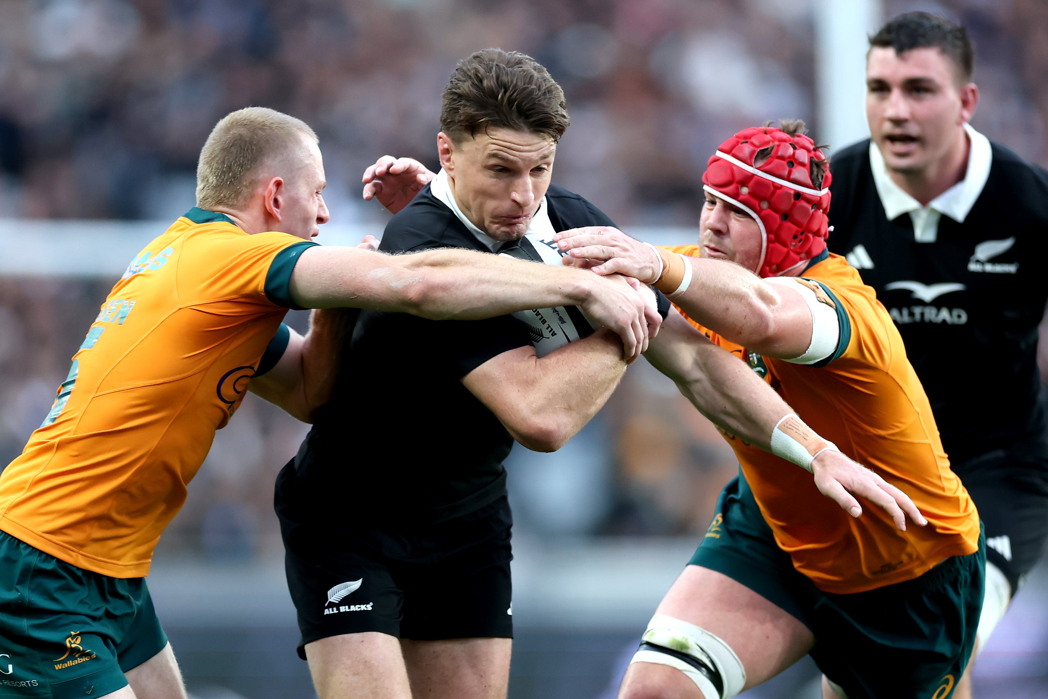 Beauden Barrett starts the first Bledisloe Cup Test in Auckland