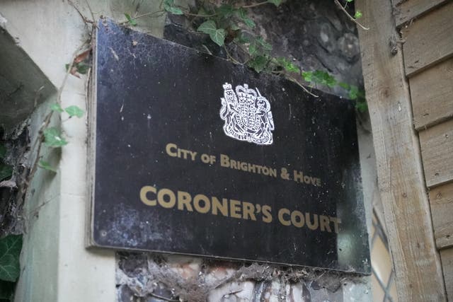 The inquest was held at Brighton And Hove Coroner’s Court