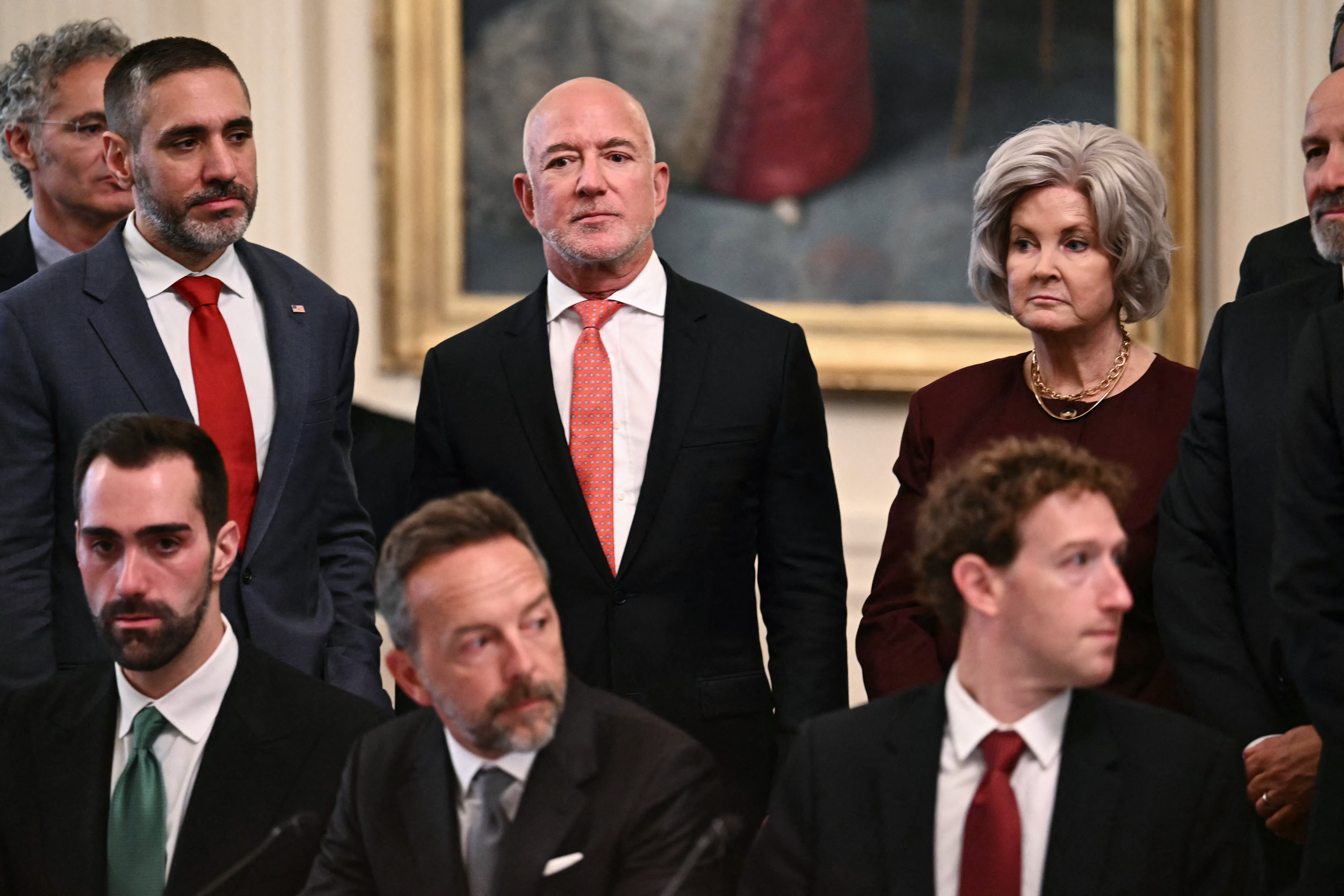 The Amazon founder has joined other tech bosses in cozying up to Trump during his second term. Last week, he attended a meeting about AI