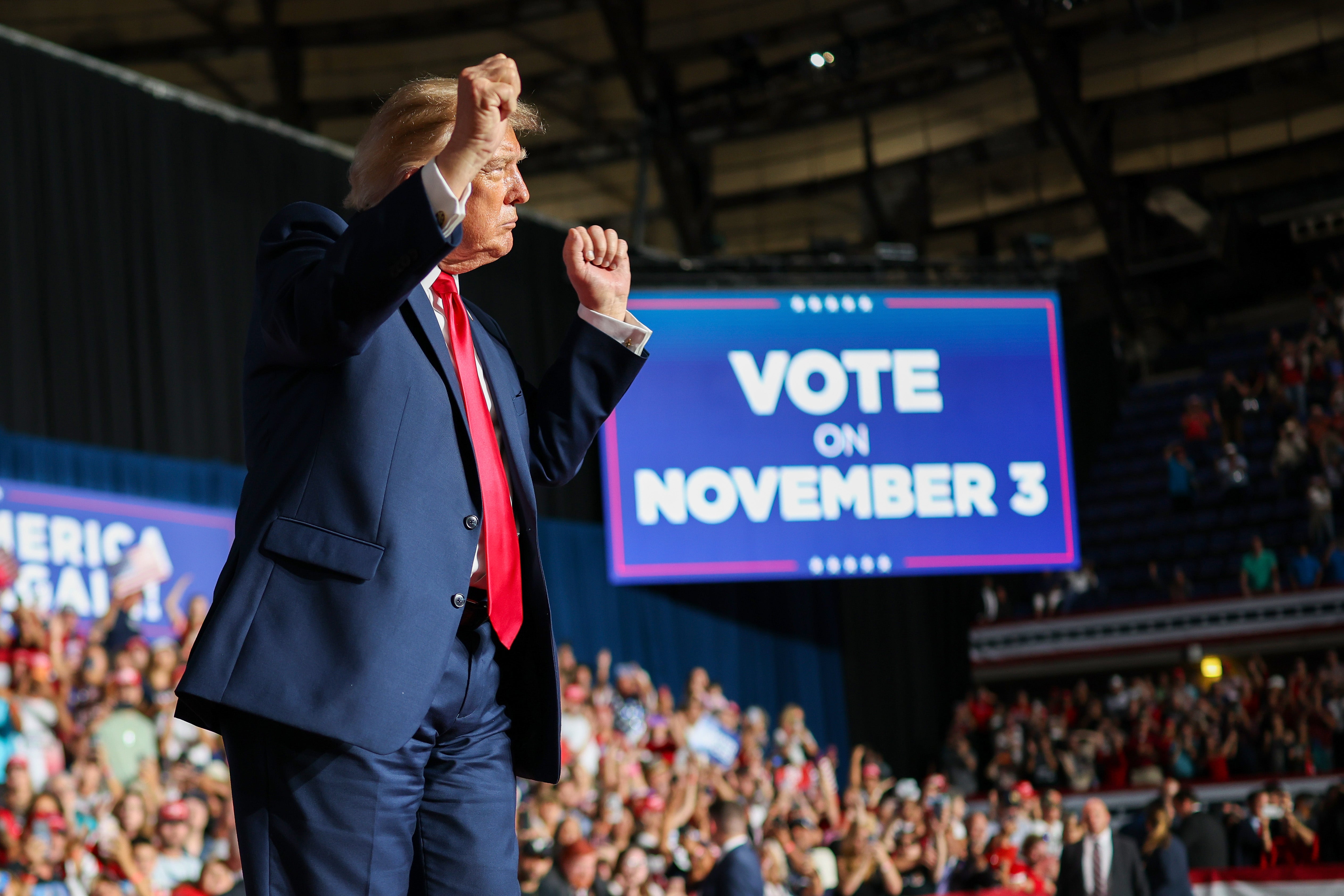 Trump suggested Talarico had become ill after eating too much meat