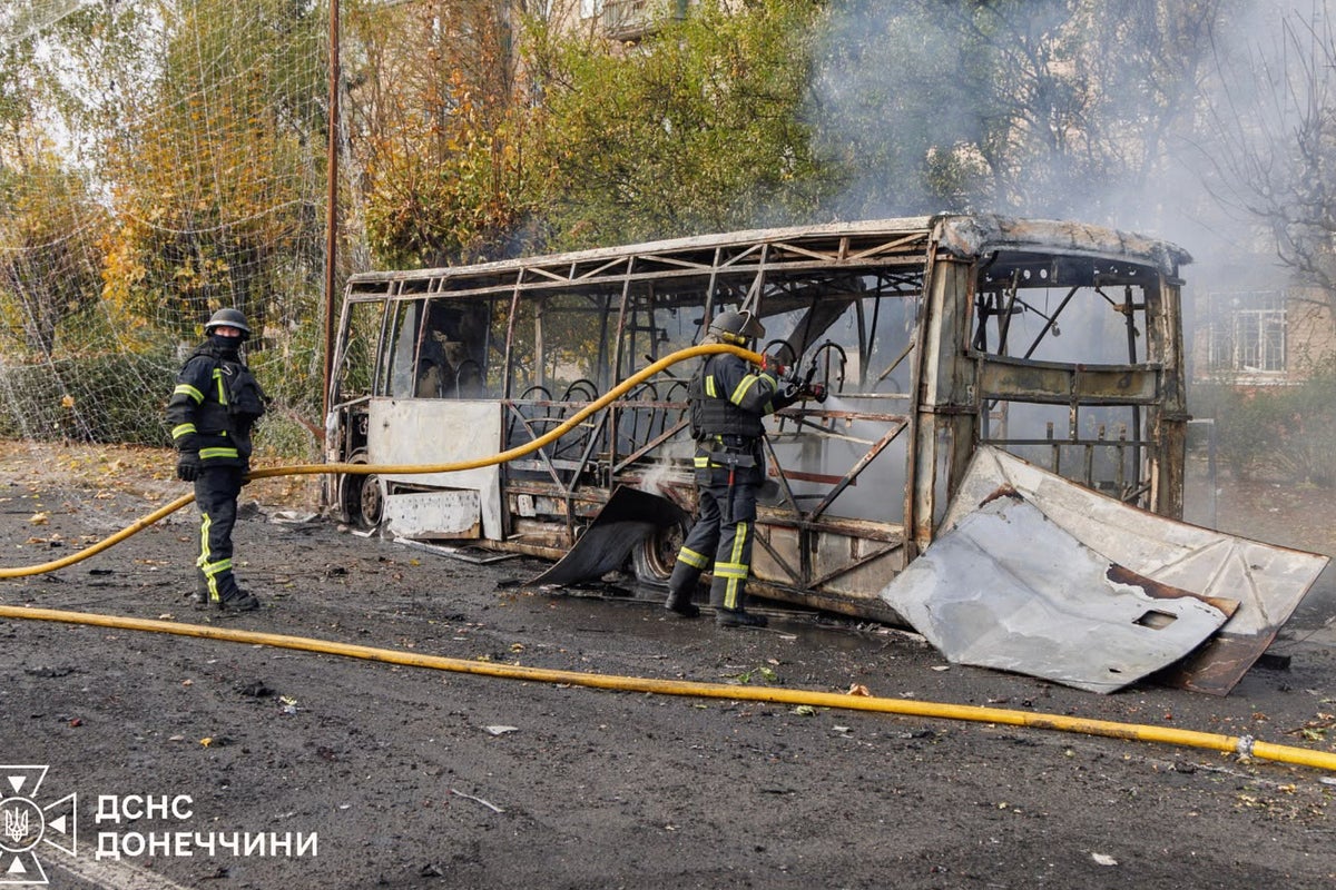 Ukraine-Russia war latest: Zelensky slams US and says Kyiv needs Starlink after Putin’s ‘horrifying’ bus attack