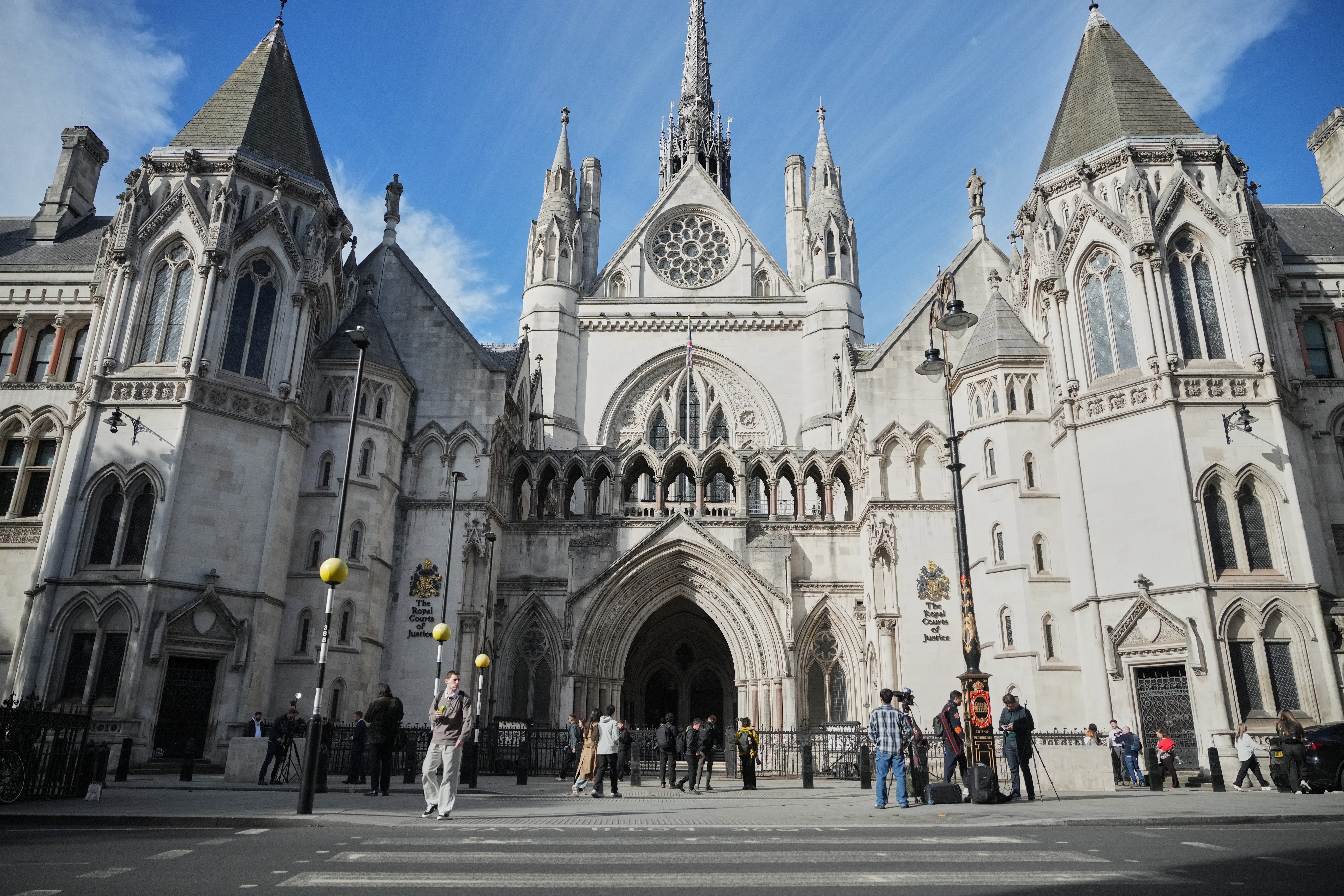 The hearing took place at the Royal Courts of Justice