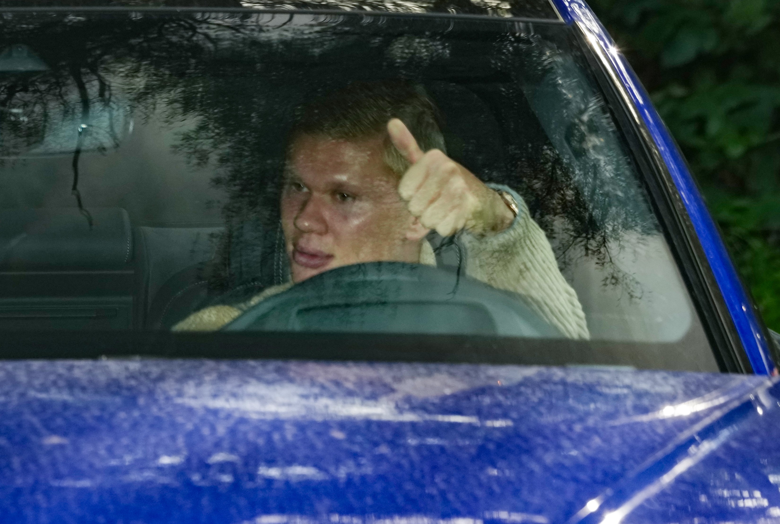 The Man City squad is back in training after the international break