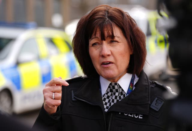 Chief constable Jo Farrell said 8,000 officers are still to be revetted for their roles