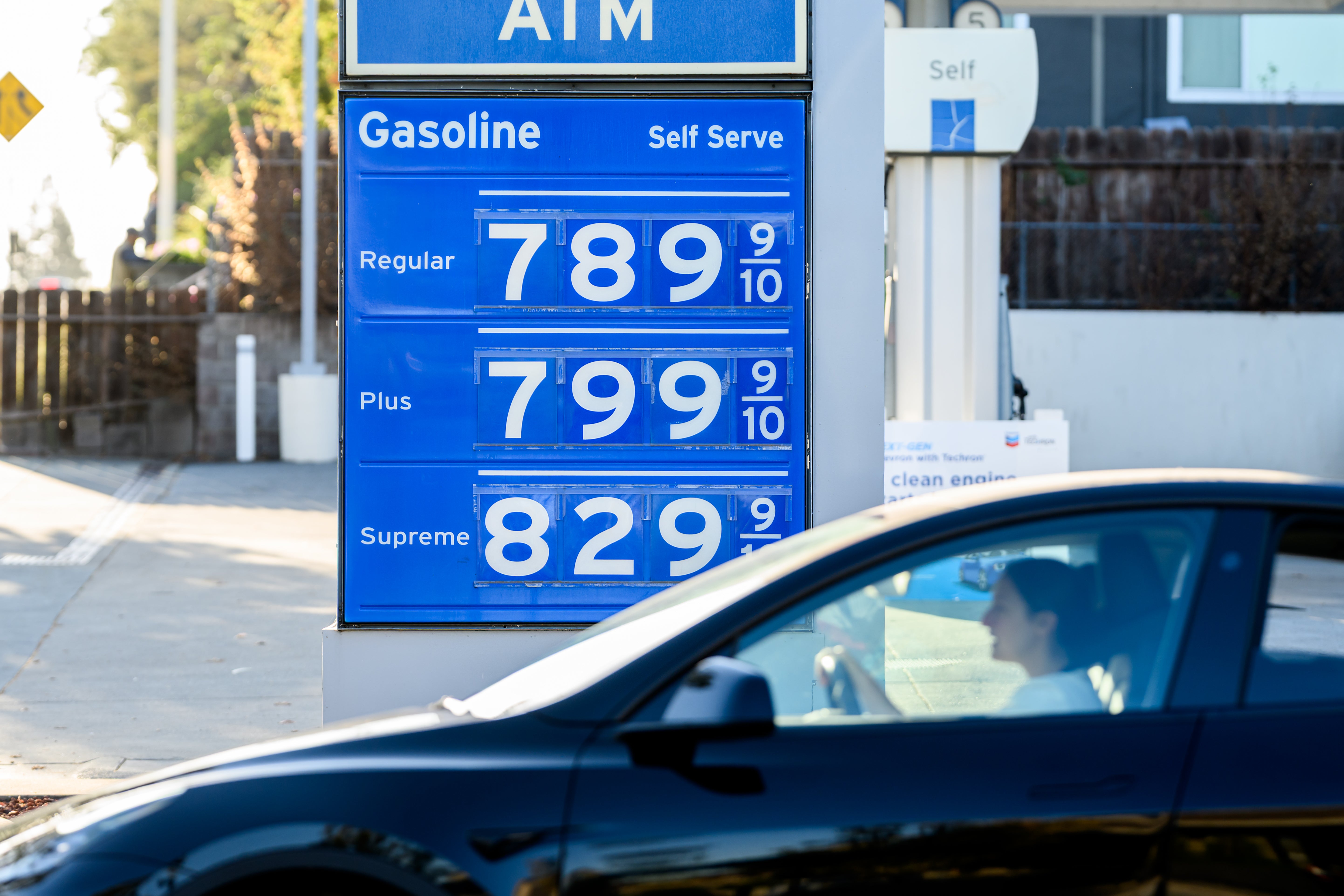 On Thursday, the national average price for a gallon of gasoline stood at $4.36, up from $2.98 two days before the war began in February, according to AAA